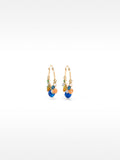 Aretes Con Cuentas Multicolores