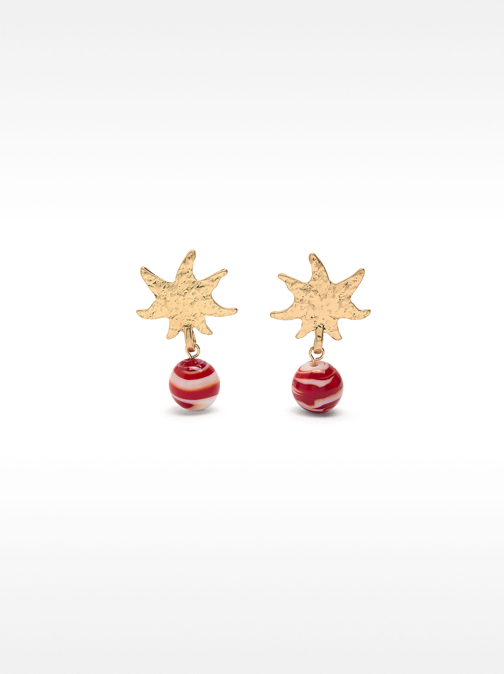 Aretes De Cuentas Multicolores