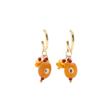 Pendientes De Cuentas Con Ojos