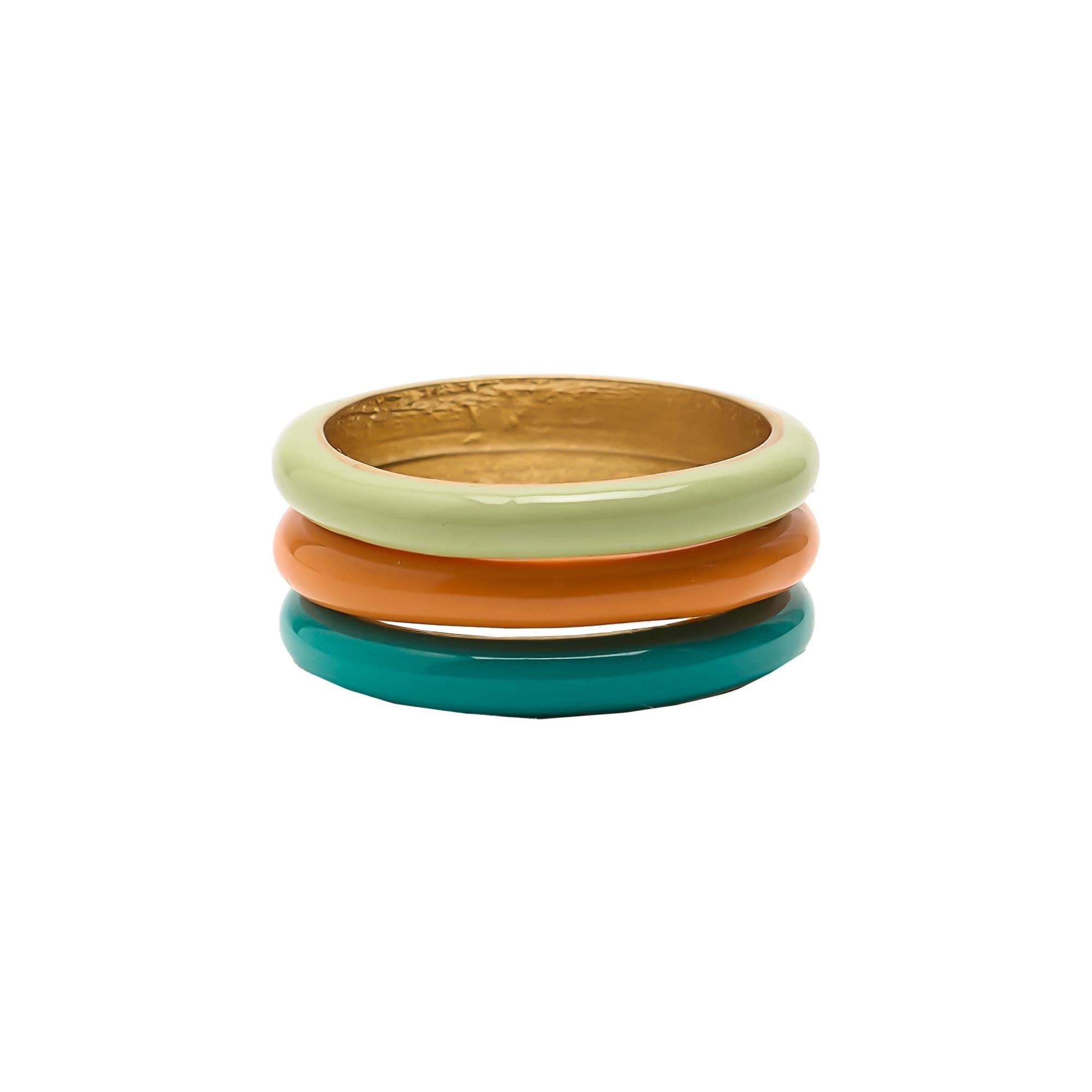 Set De Anillos Esmaltados