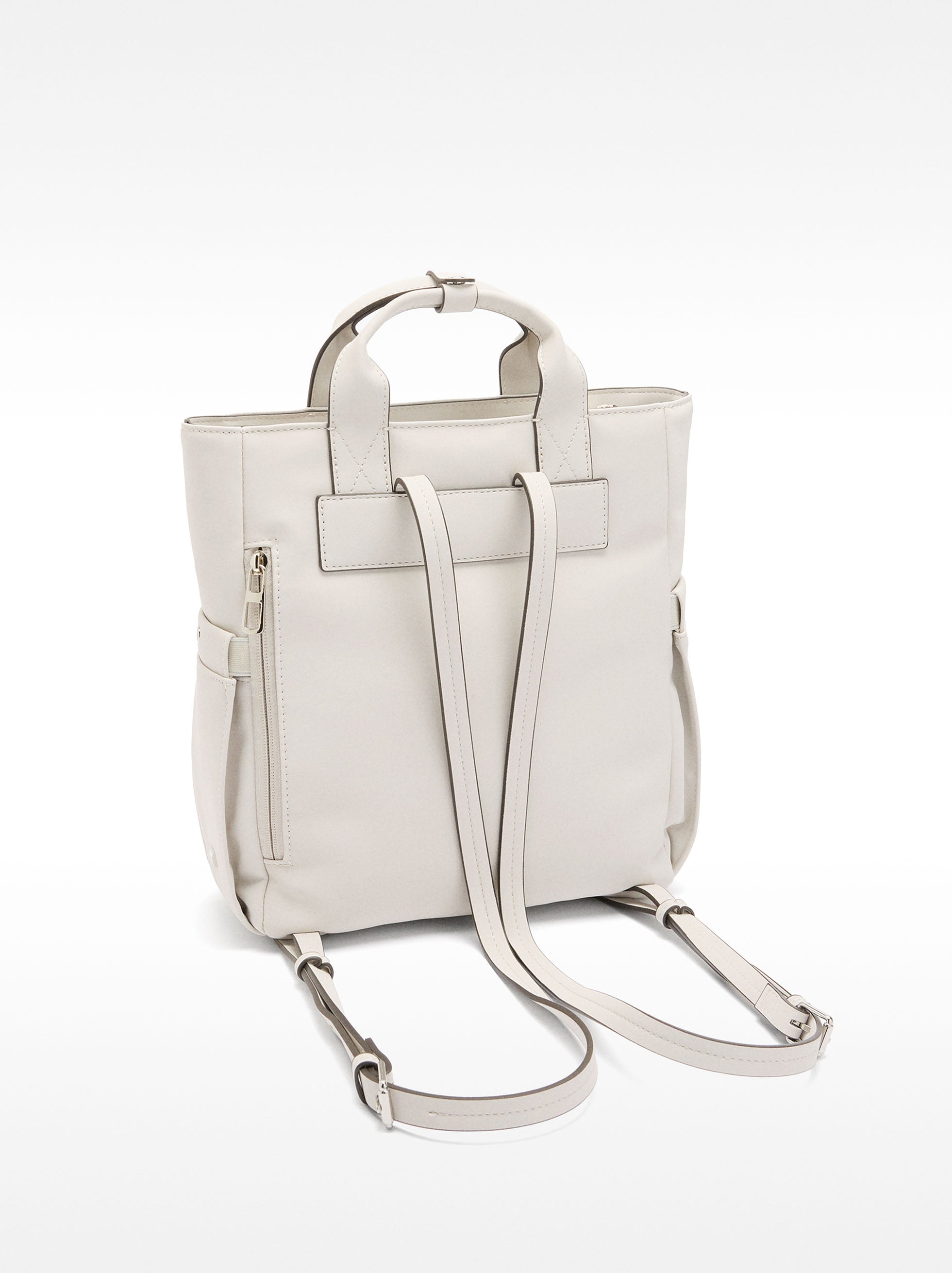 Mochila De Efecto Nylon