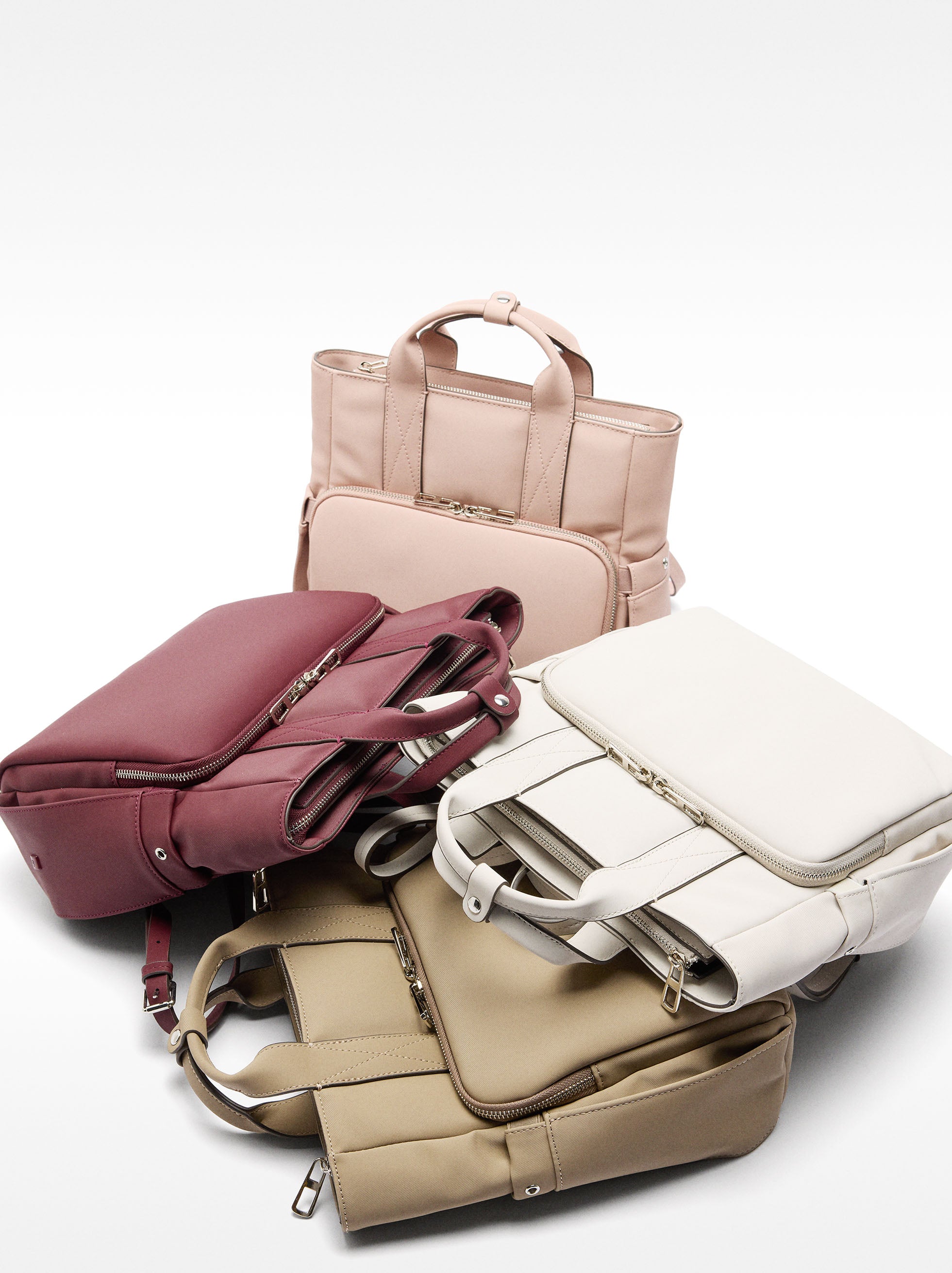 Mochila De Efecto Nylon