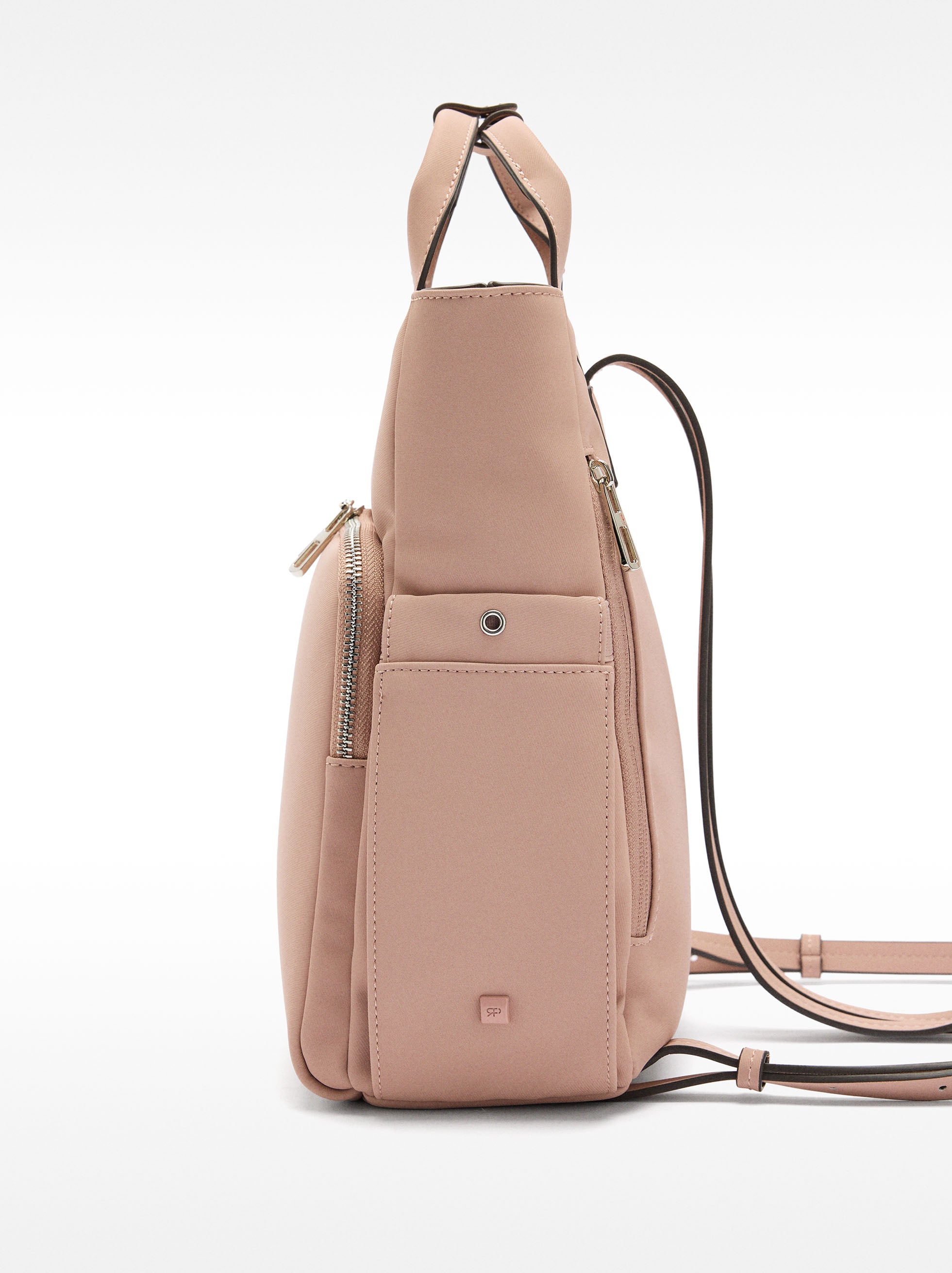 Mochila De Efecto Nylon