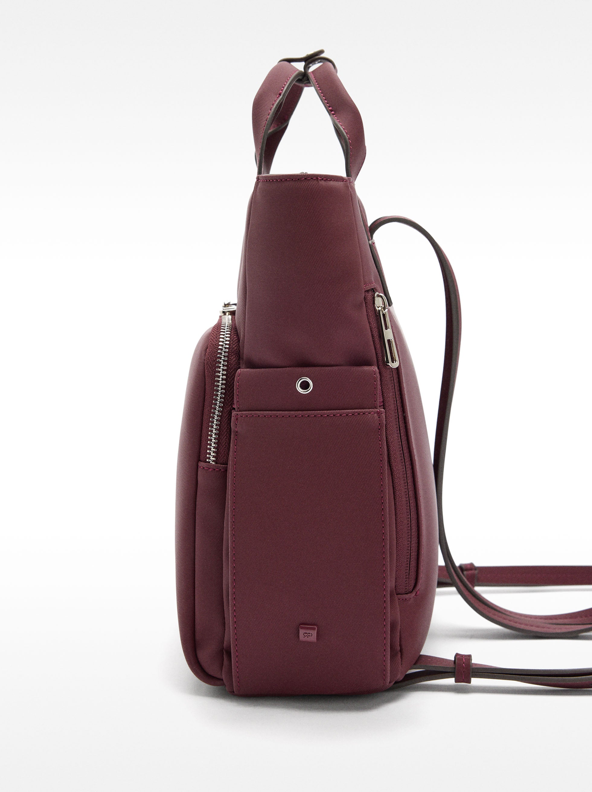 Mochila De Efecto Nylon