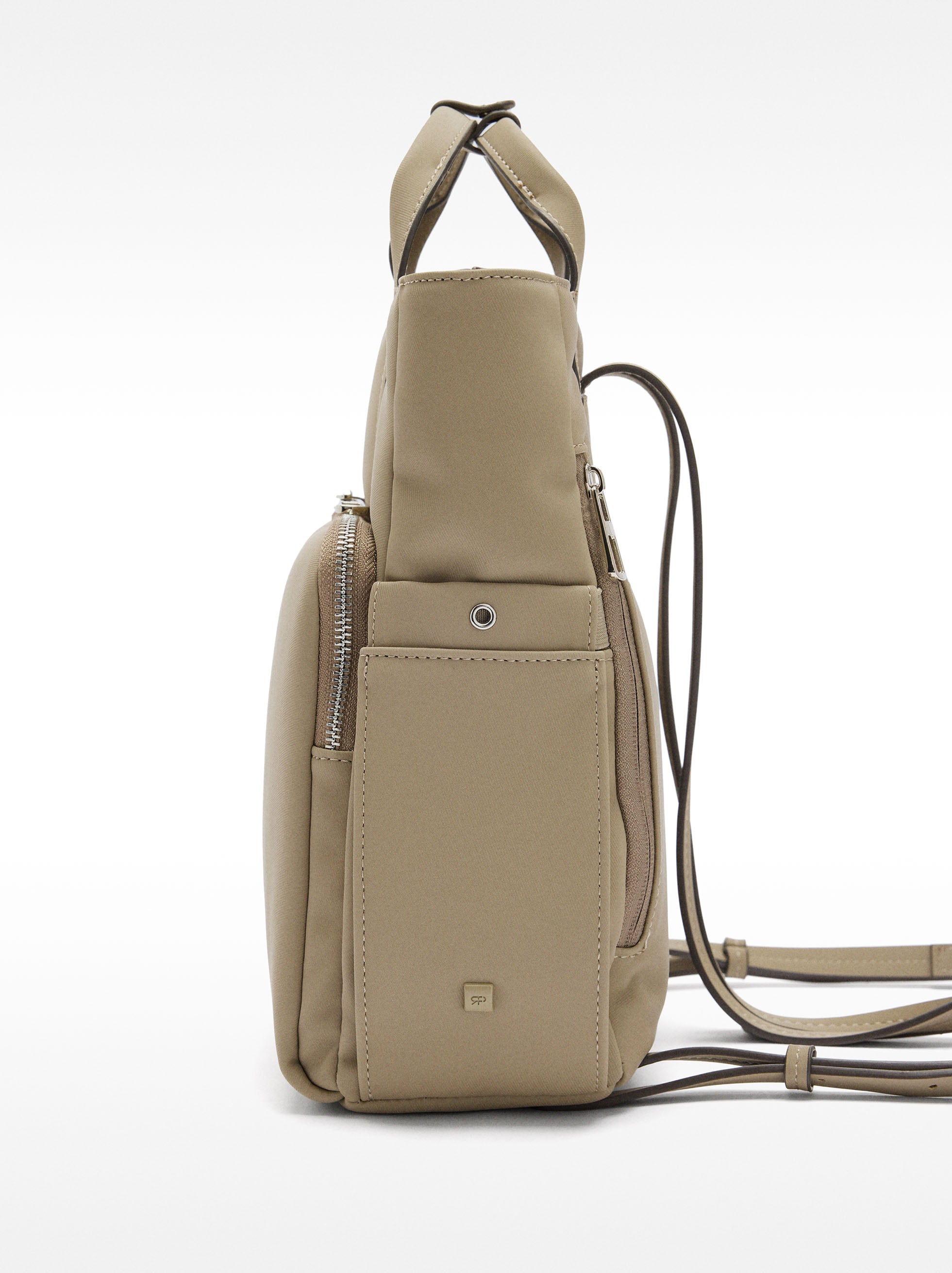 Mochila De Efecto Nylon