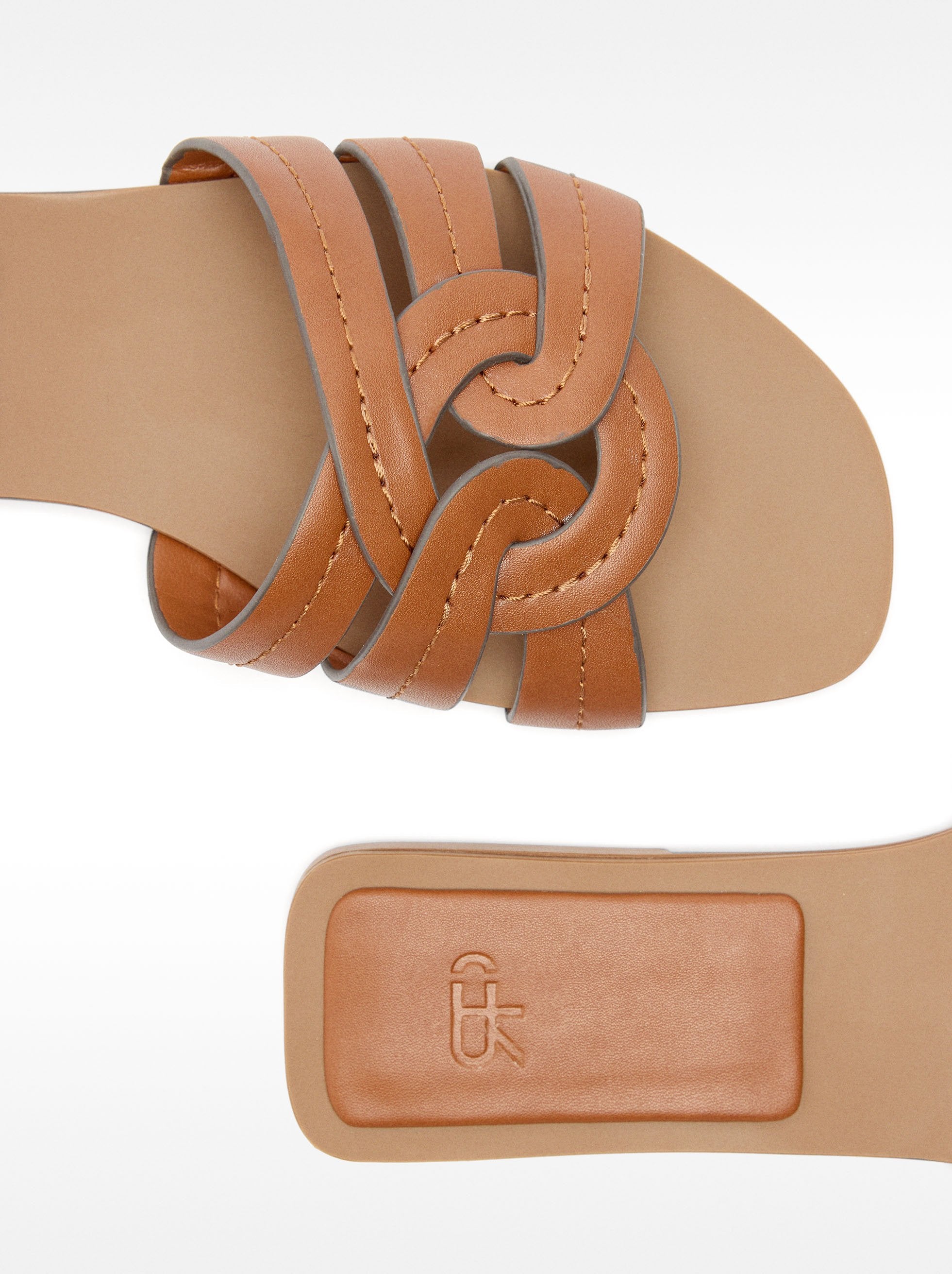 Sandalias Planas Cruzadas