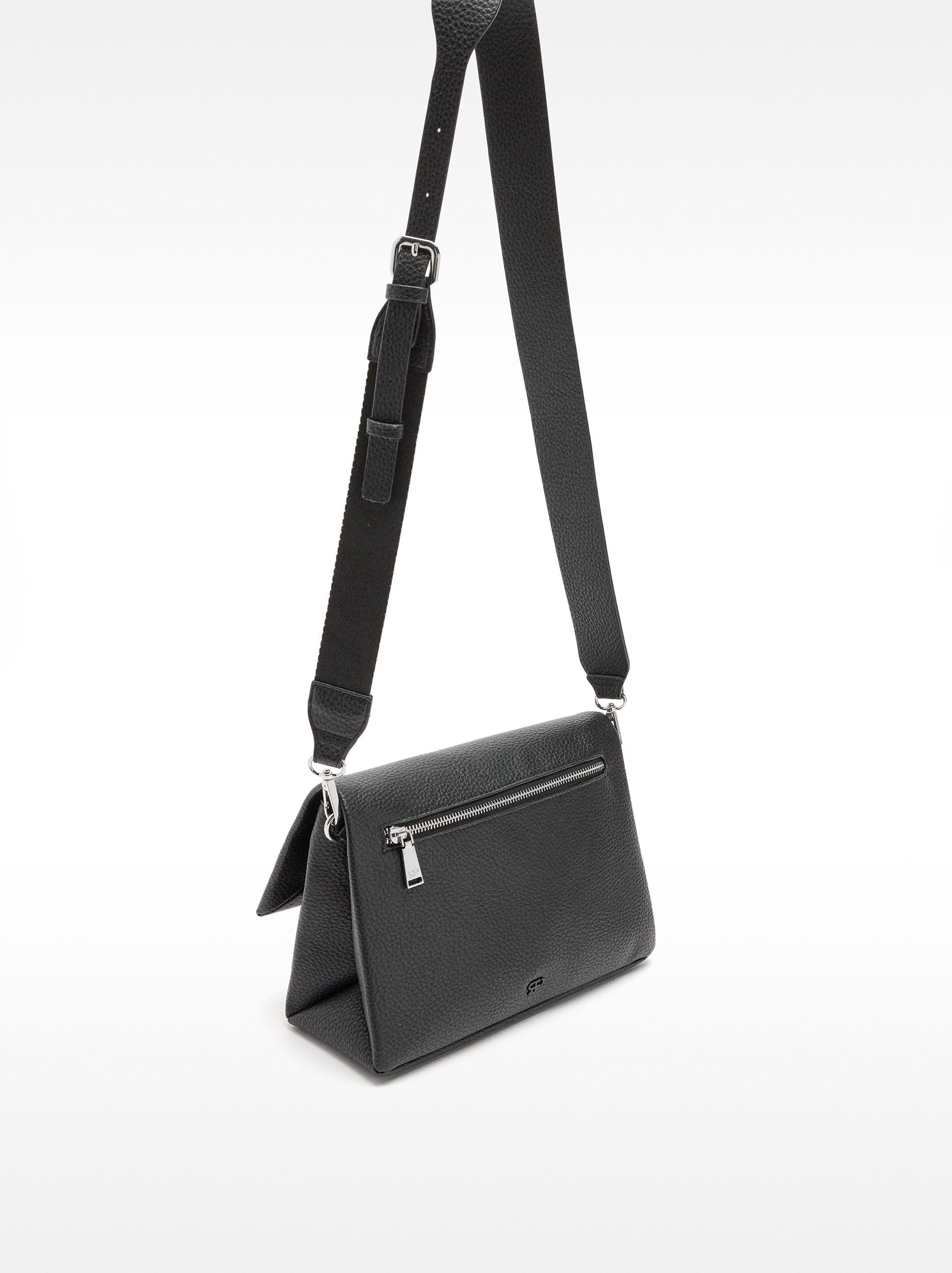 Bolso Bandolera Con Solapa
