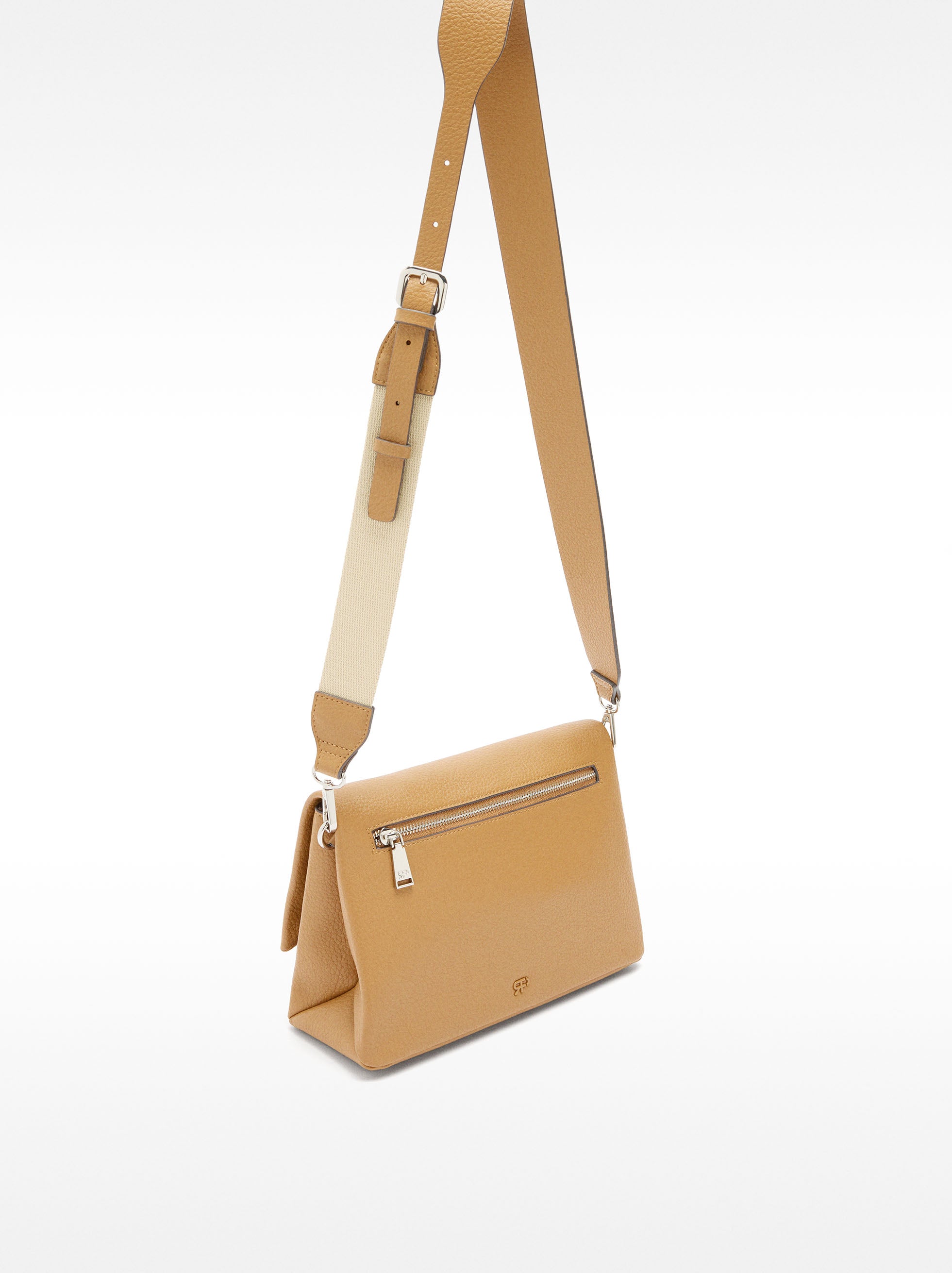 Bolso Bandolera Con Solapa
