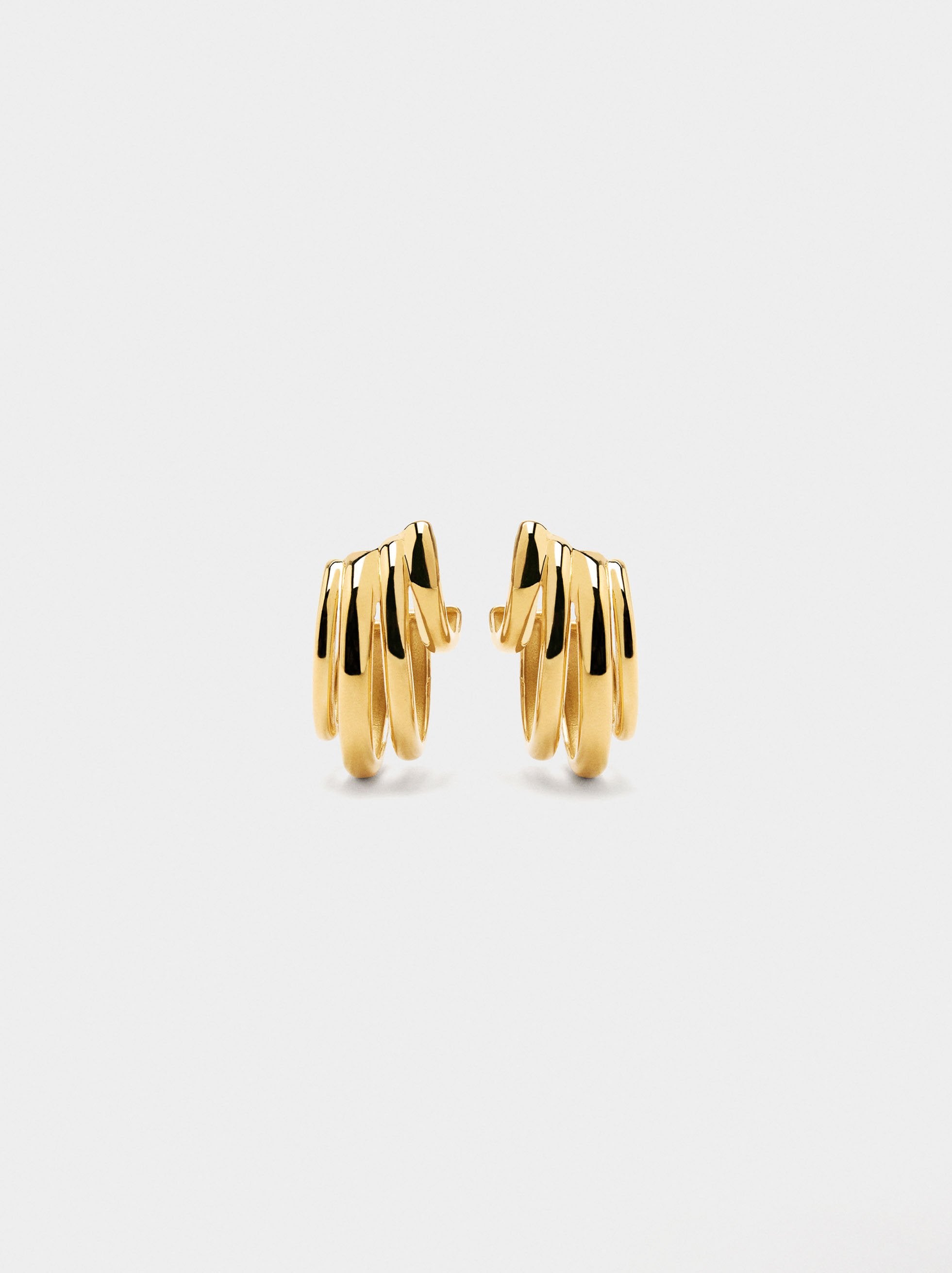 Aros Con Efecto Triple - Acero Inoxidable