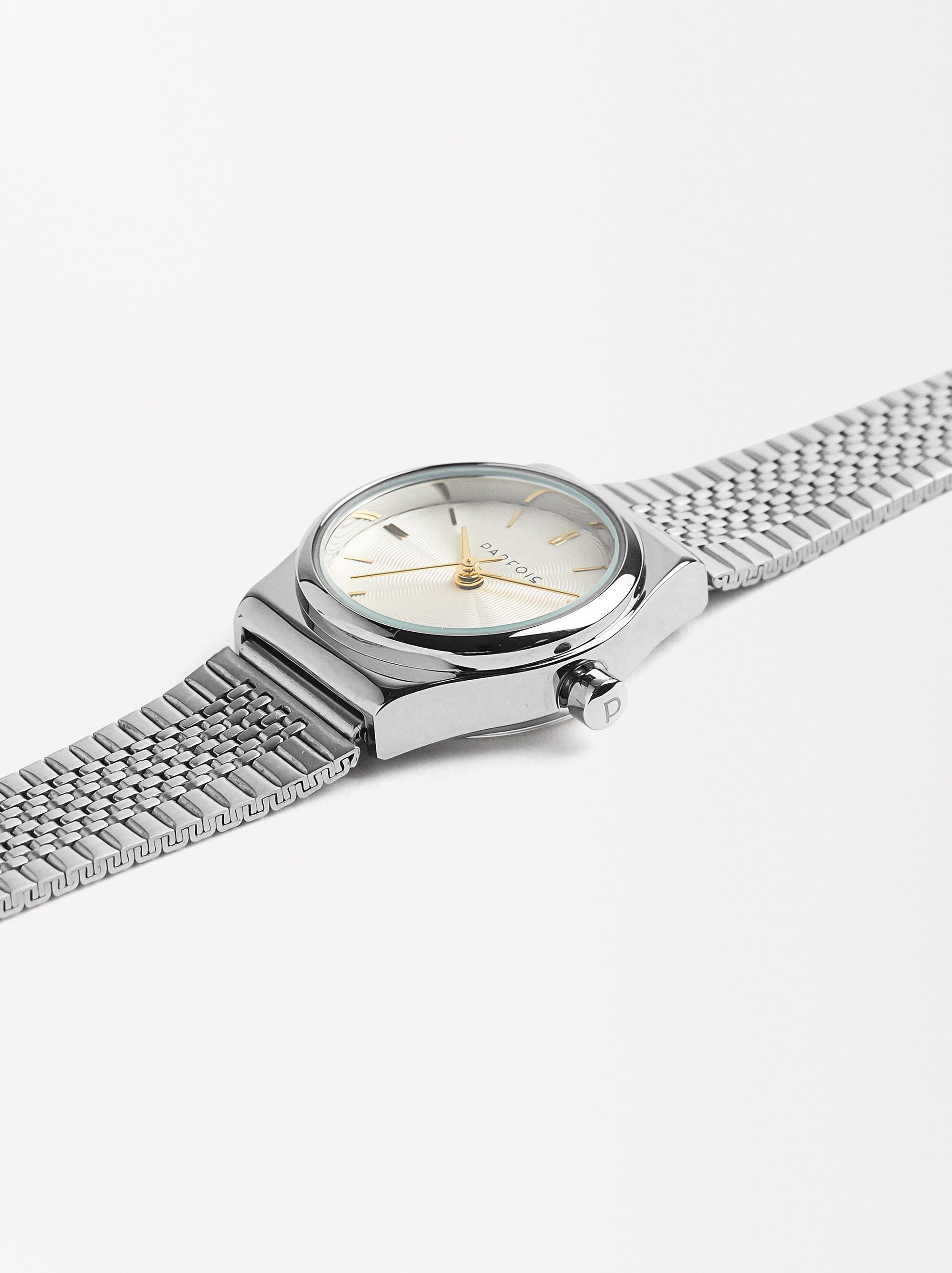 Reloj De Pulsera De Acero Inoxidable