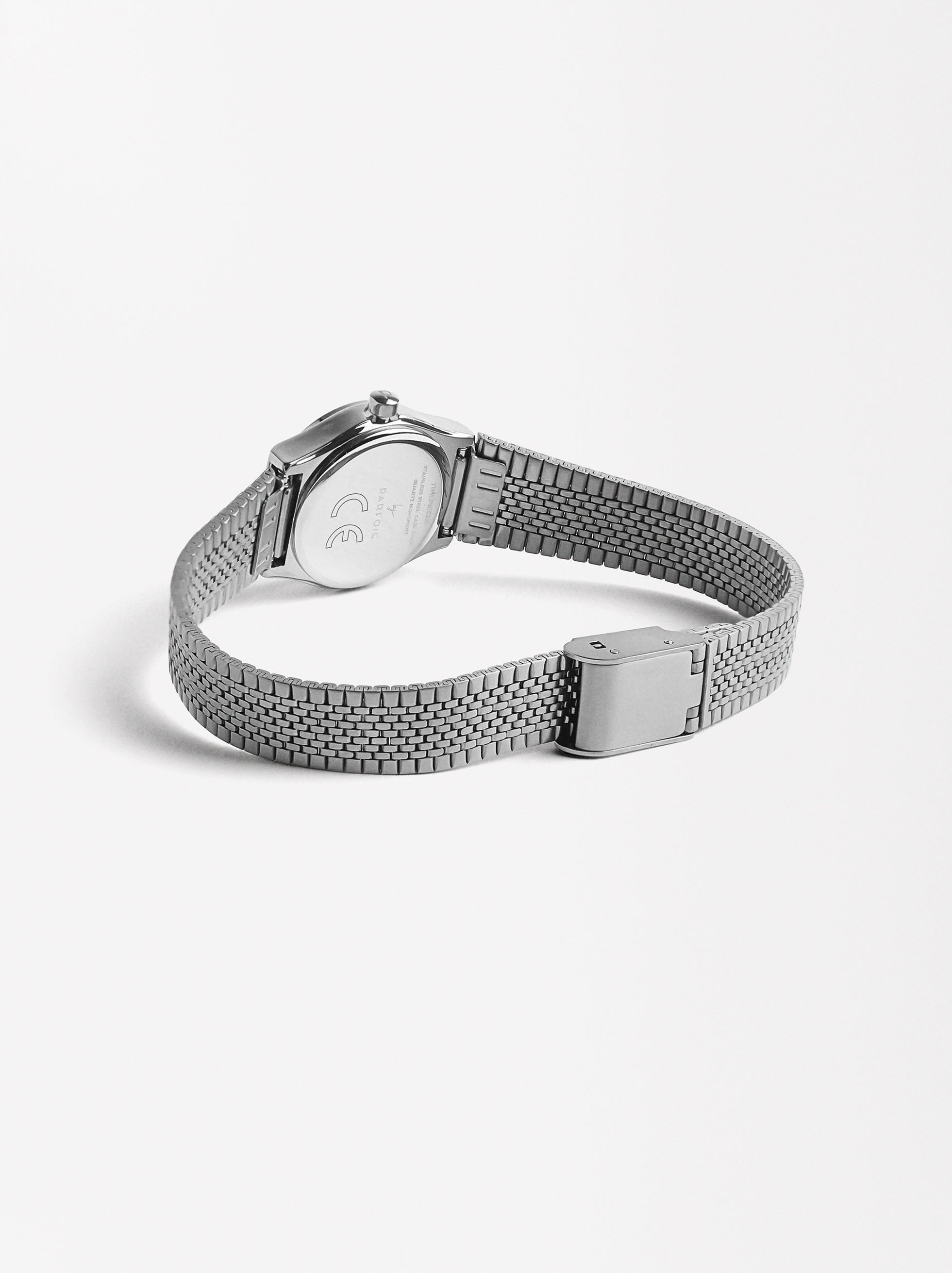 Reloj De Pulsera De Acero Inoxidable