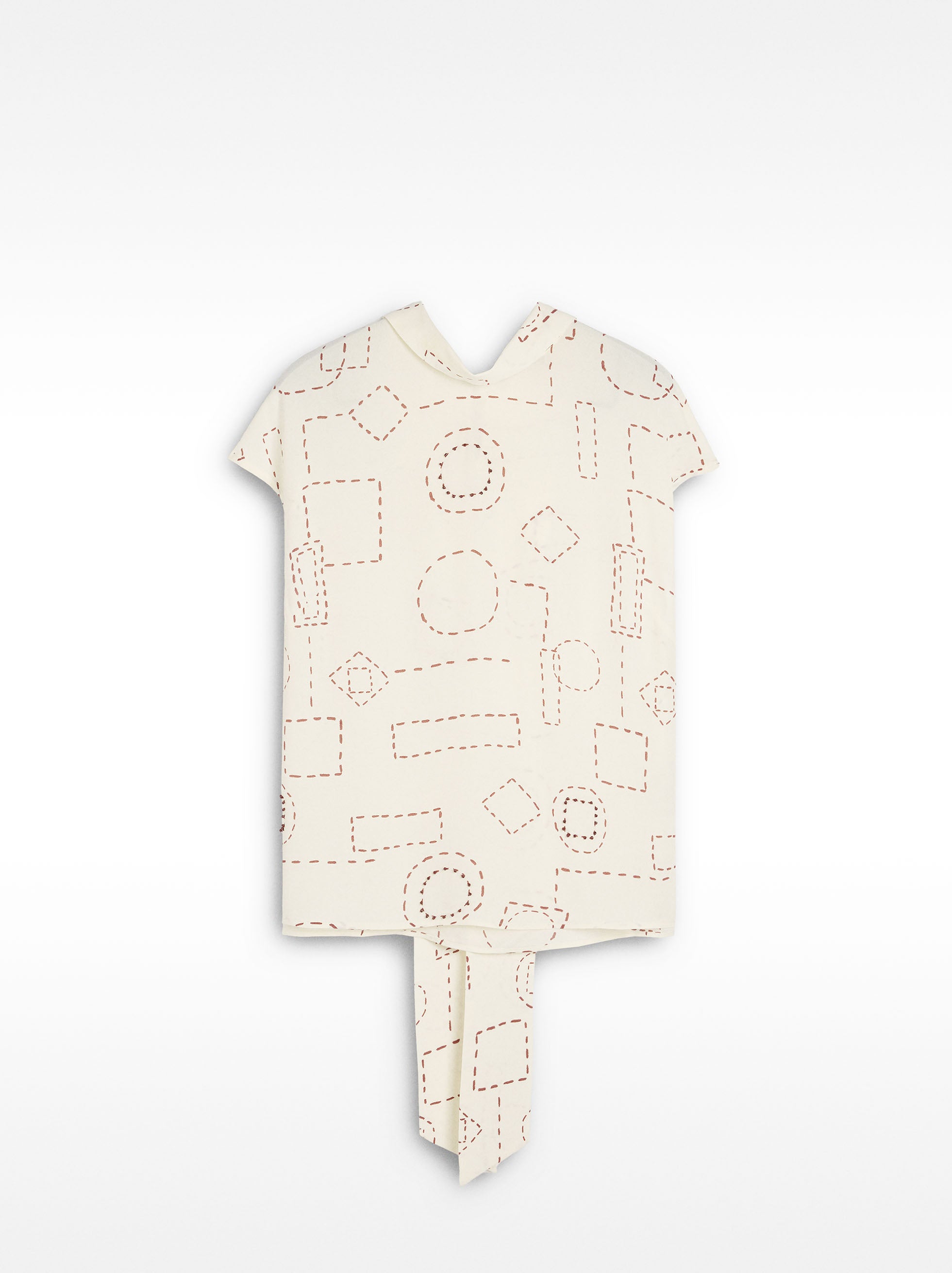 Top De Estampado De Pañuelo