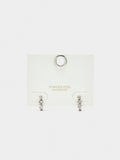 Aros Con Cristales - Acero Inoxidable