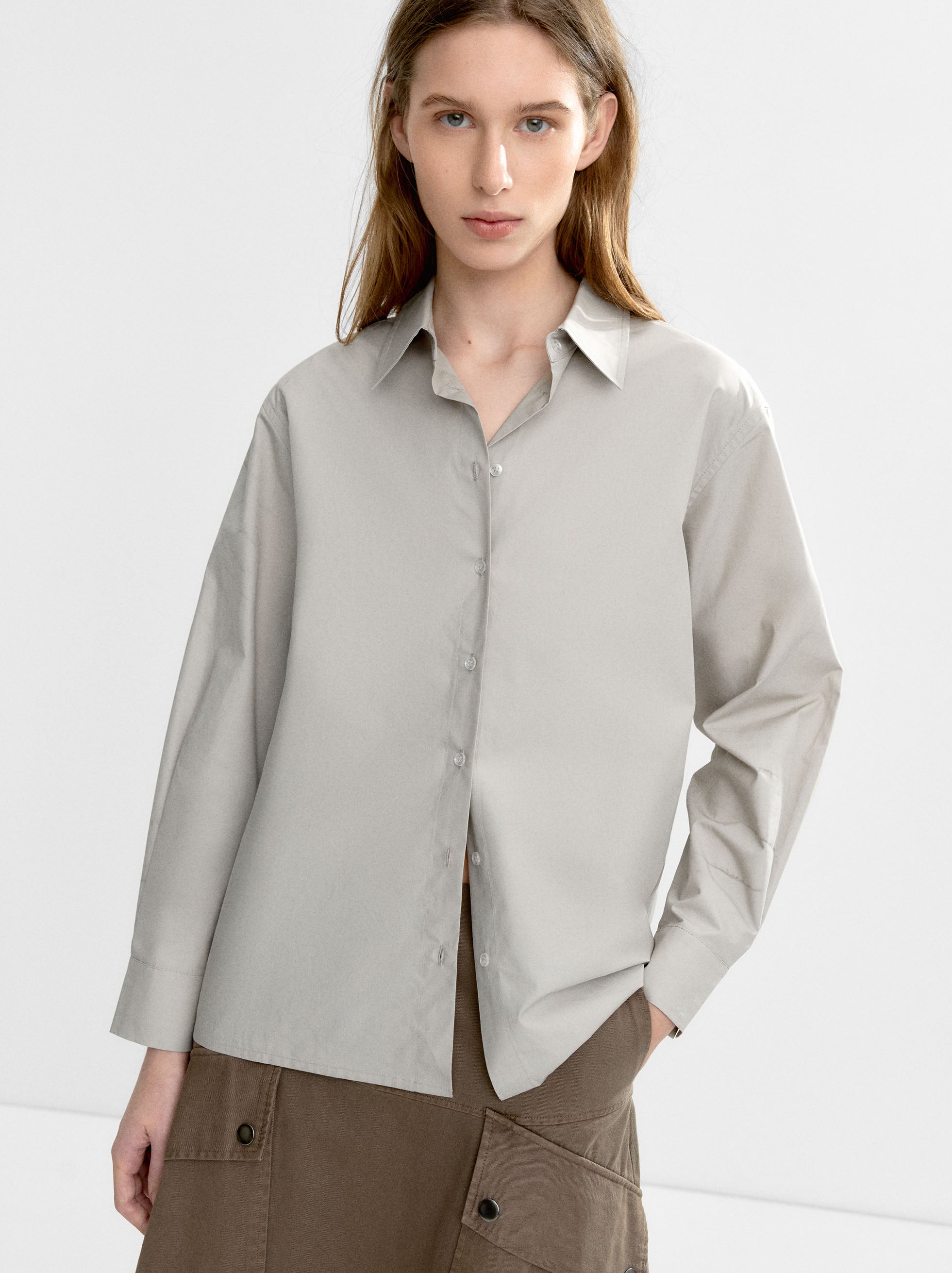 Camisa 100% Algodón