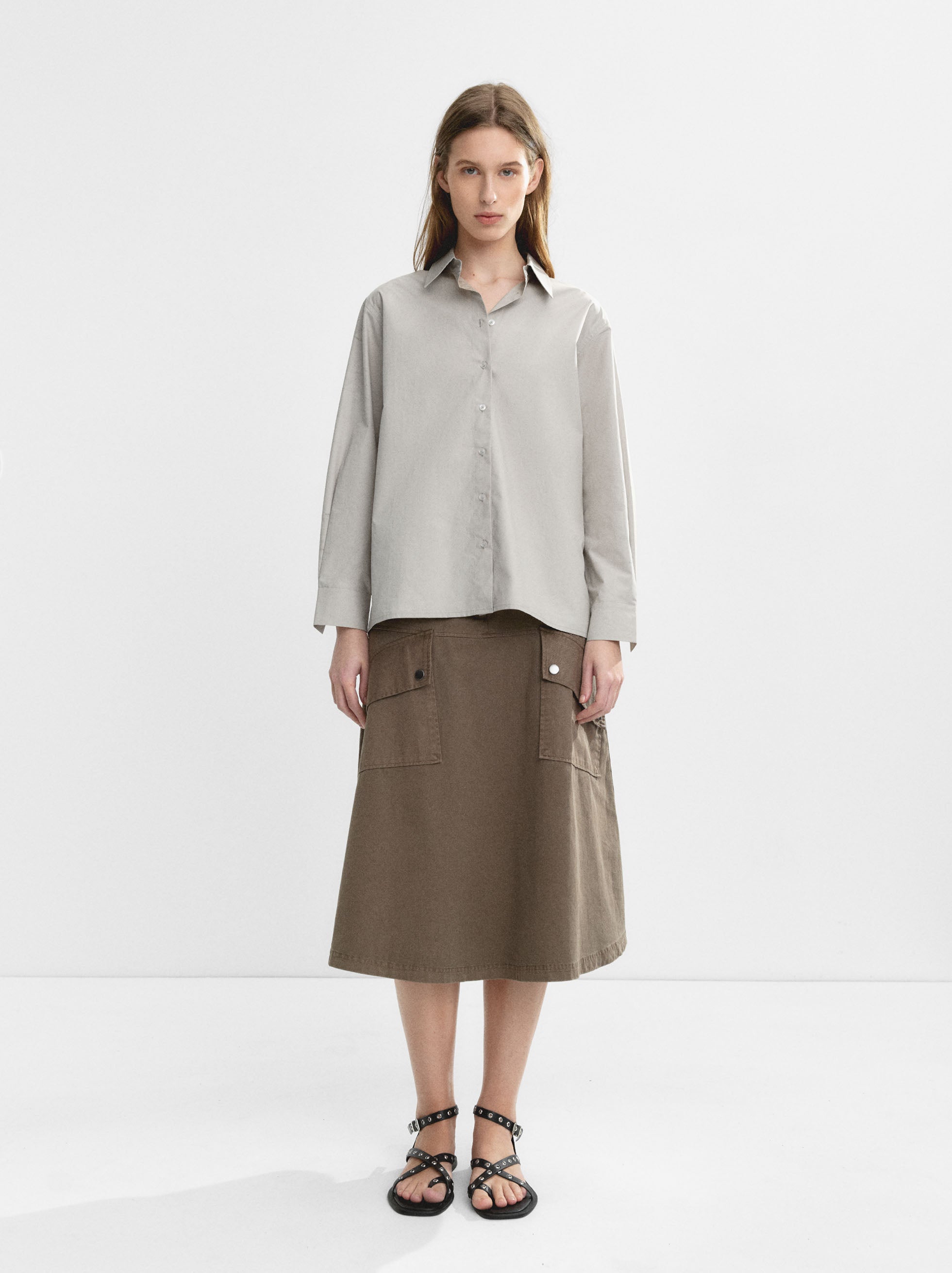 Camisa 100% Algodón