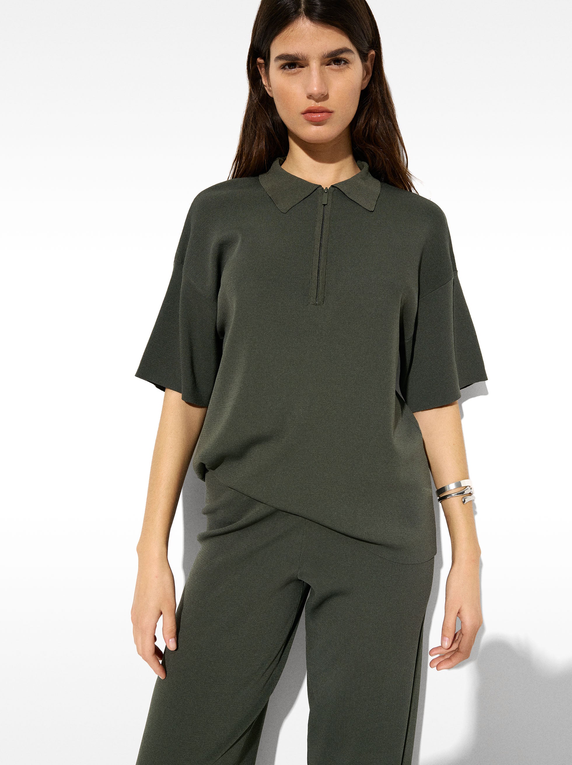 Camiseta De Cuello Polo