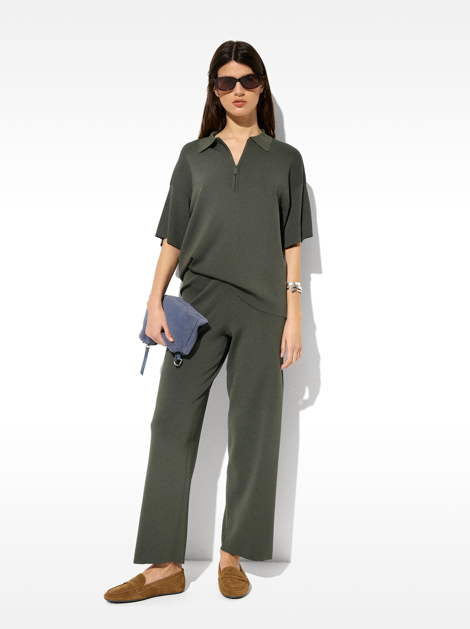 Camiseta De Cuello Polo