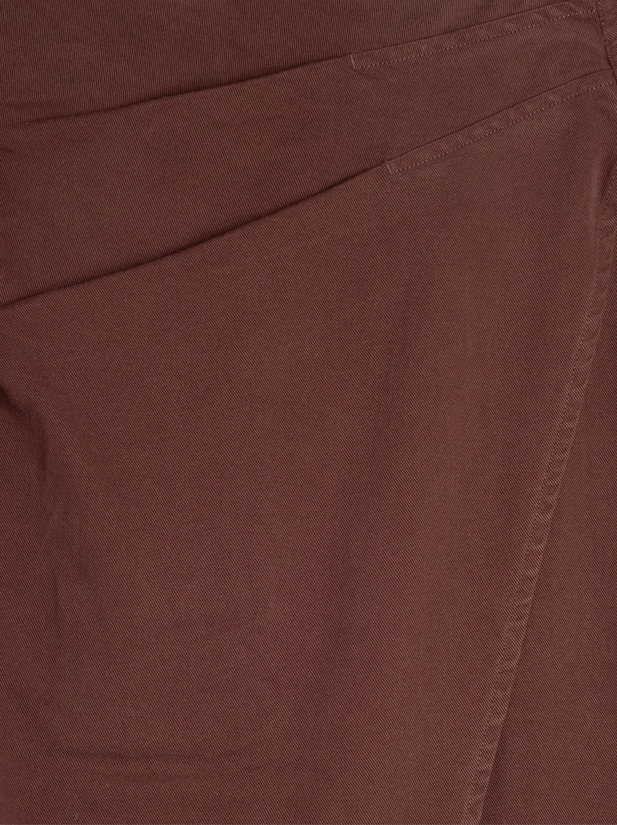 Falda De Algodón Con Cruce