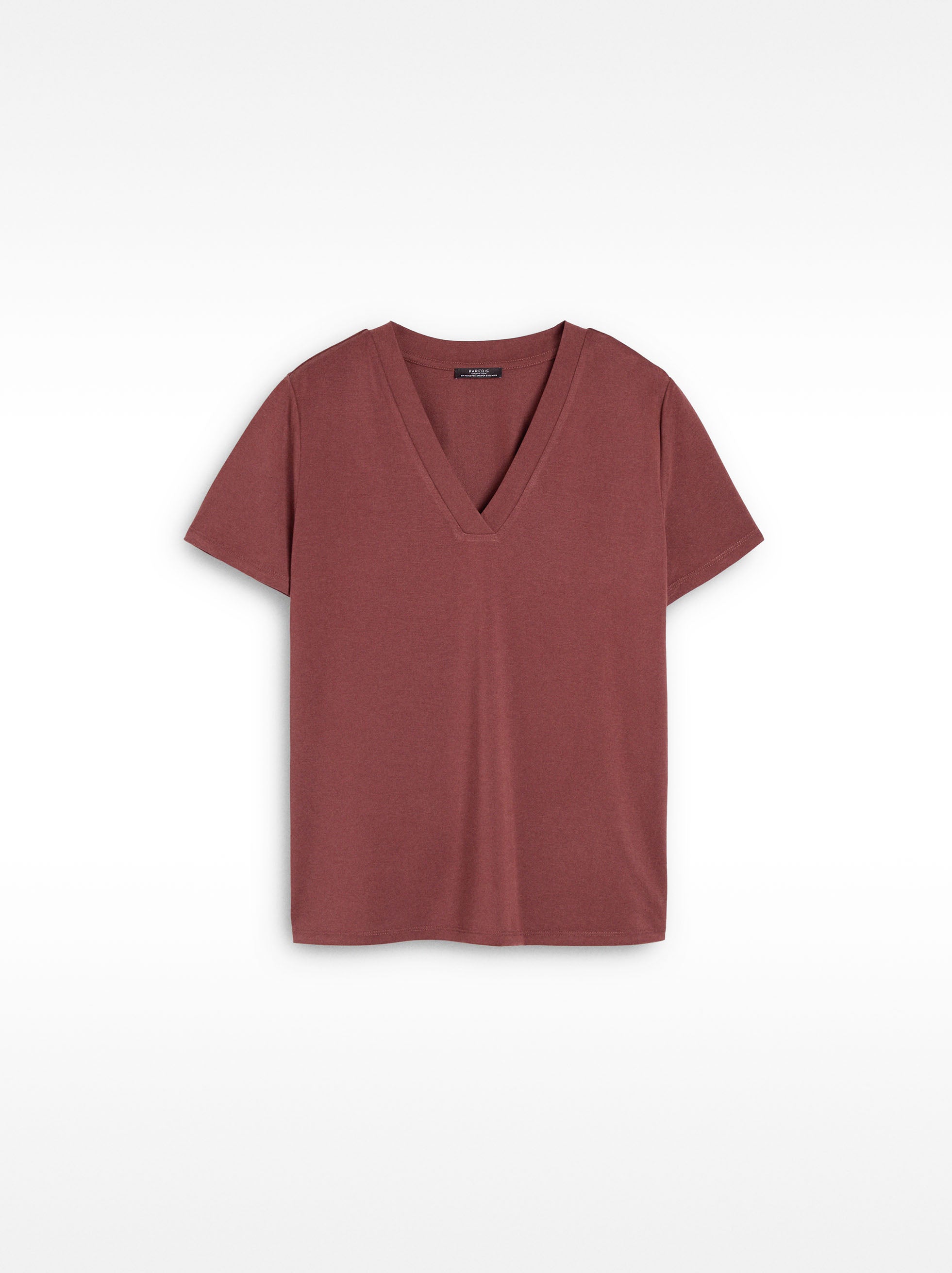 Camiseta Básica Cuello Pico