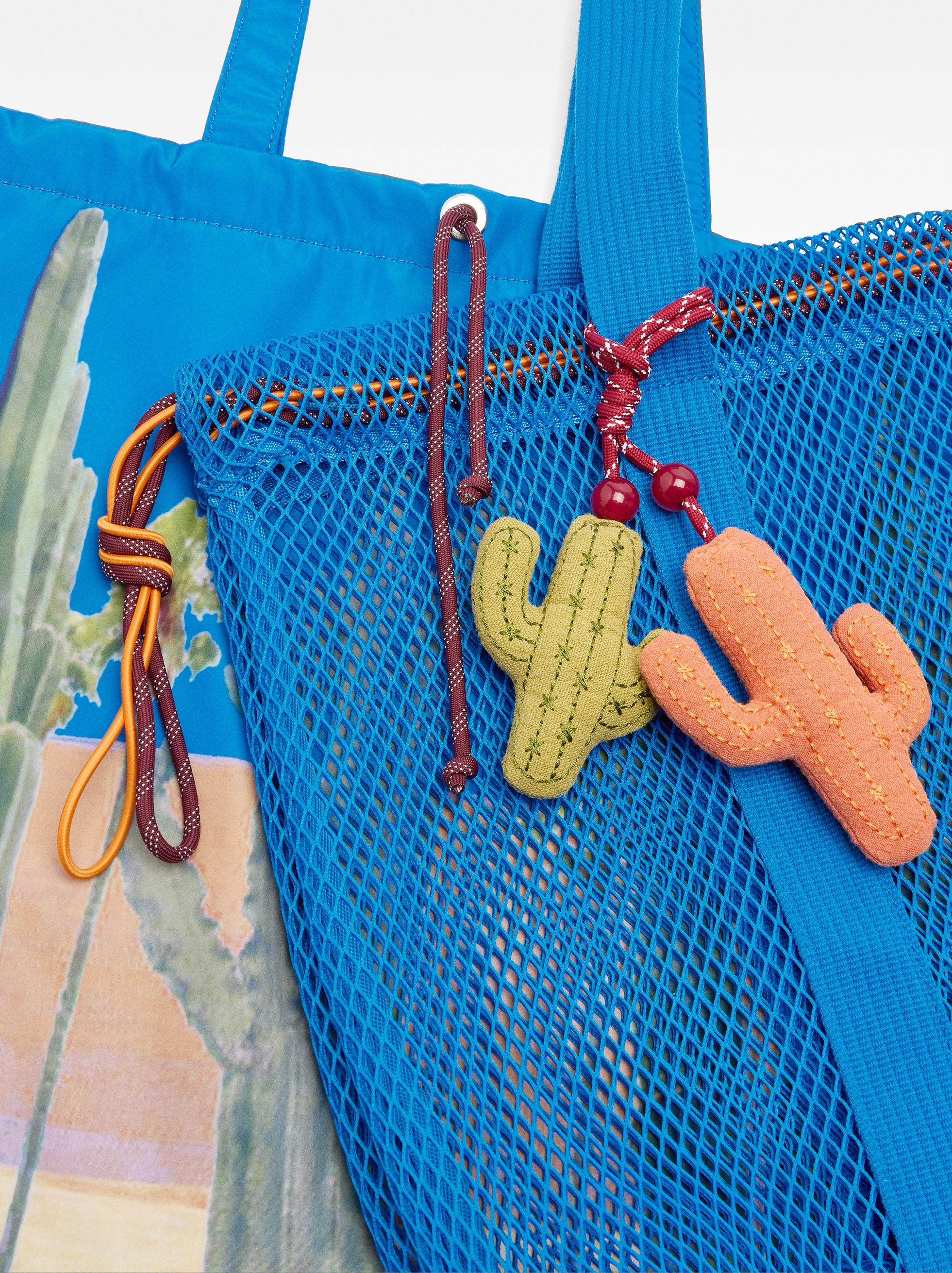 Bolso De Rejilla Con Bolsa Extraíble