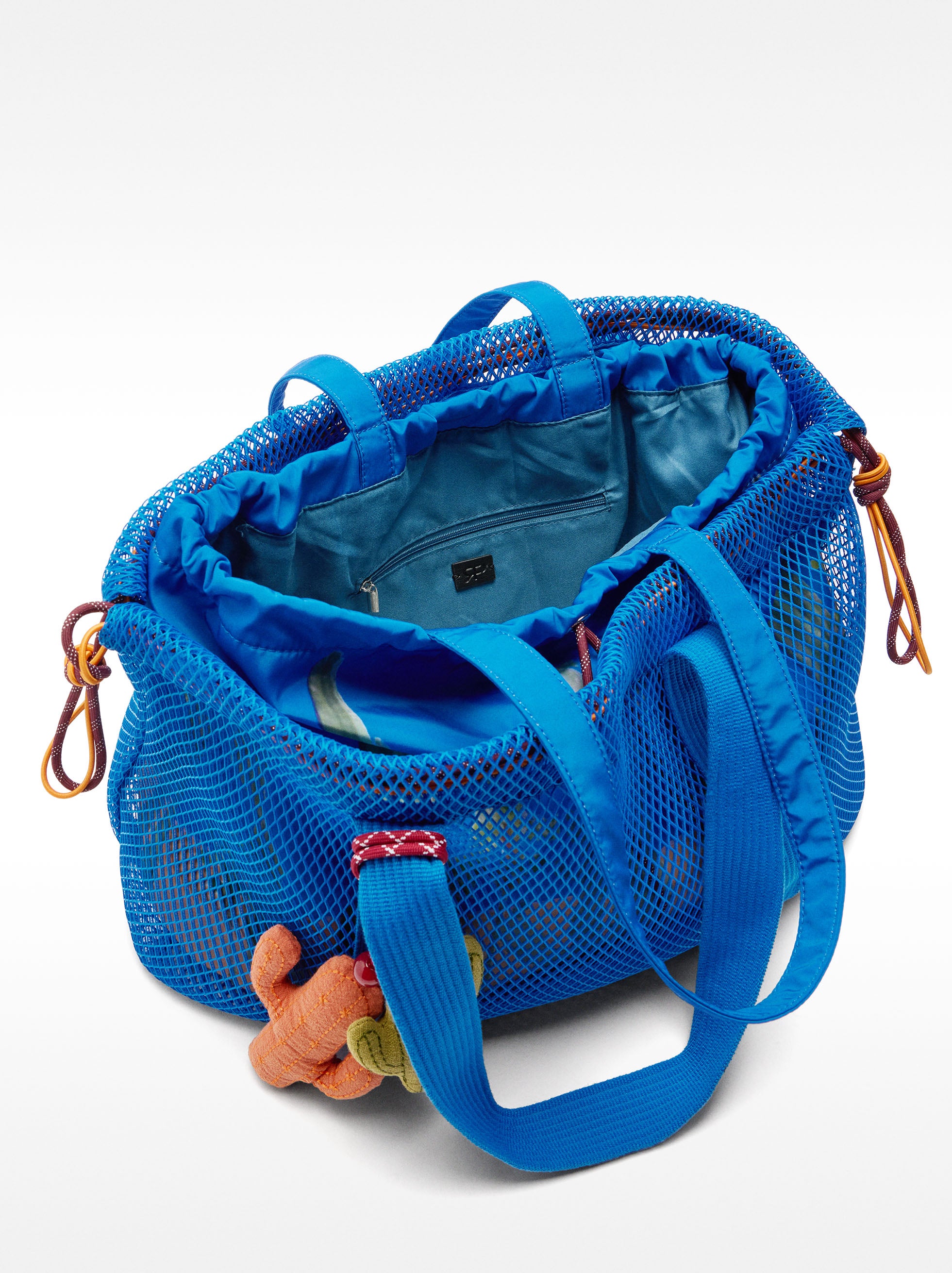Bolso De Rejilla Con Bolsa Extraíble