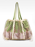 Bolso De Rejilla Con Bolsa Extraíble