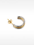 Aretes Abiertos Efecto Triple