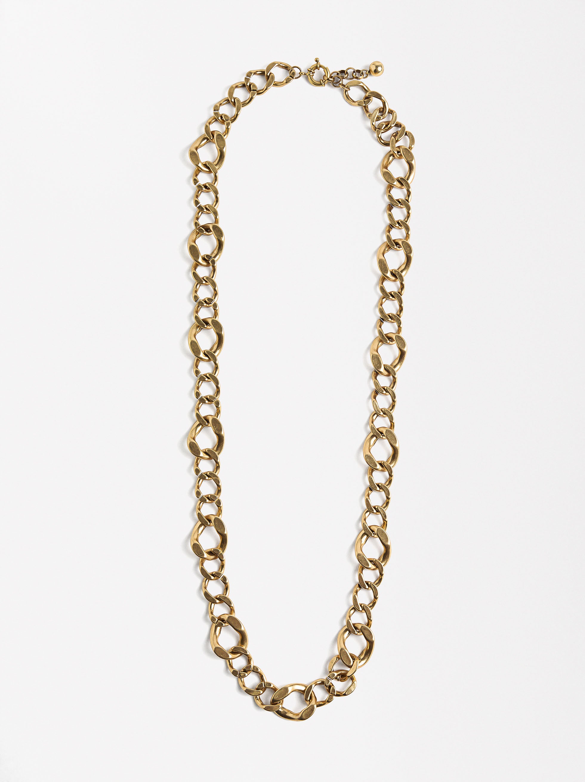Collar Largo De Eslabones