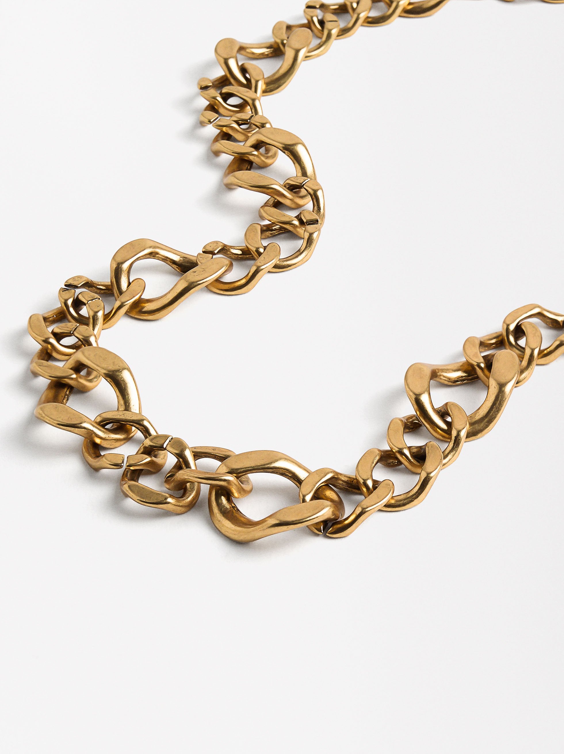 Collar Largo De Eslabones