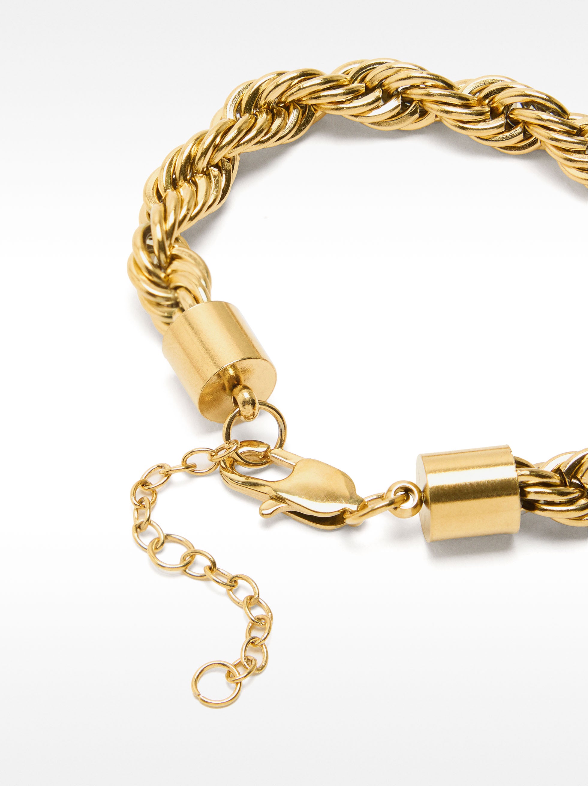 Pulsera Trenzada - Acero Inoxidable