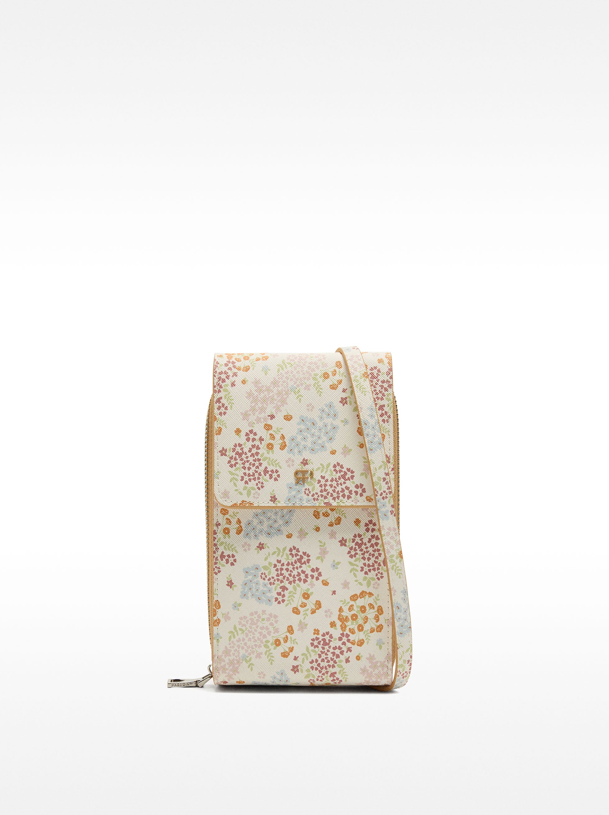 Bolsa Para Teléfono Estampado Floral