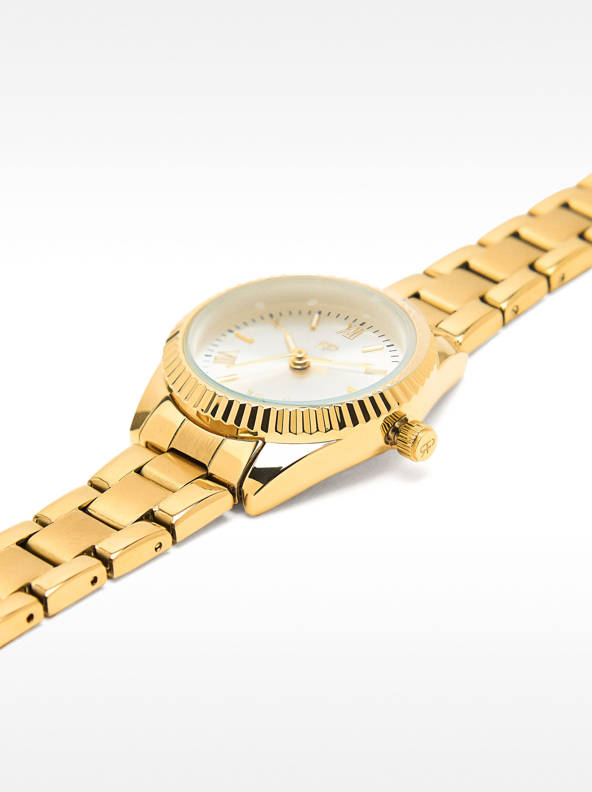 Reloj De Pulsera De Acero Inoxidable