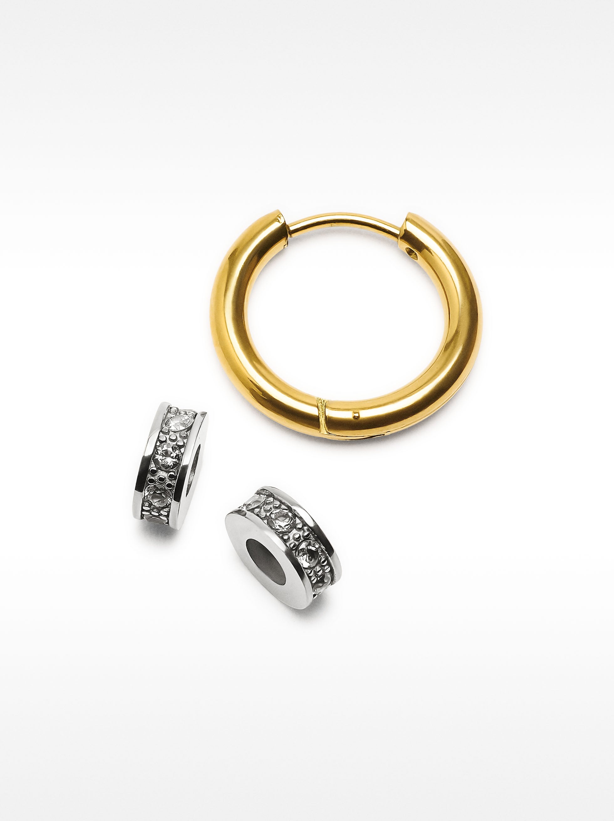 Aro Individual De Cristales - Acero Inoxidable