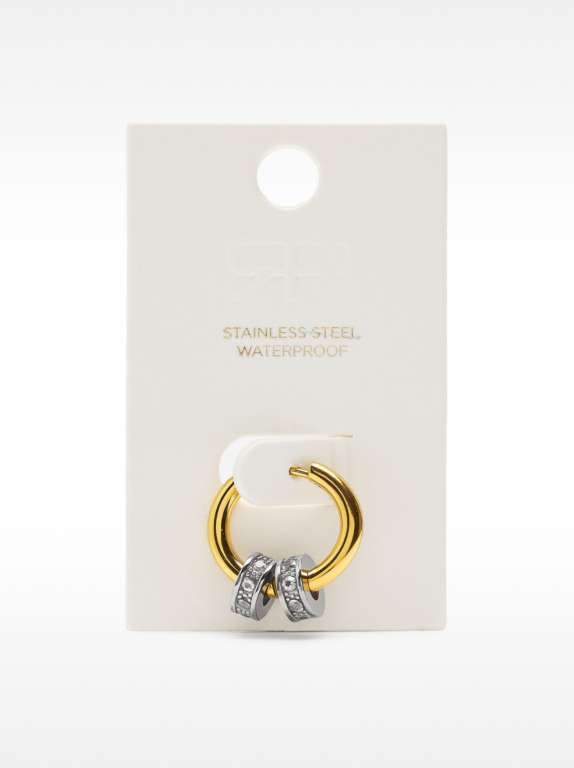 Aro Individual De Cristales - Acero Inoxidable