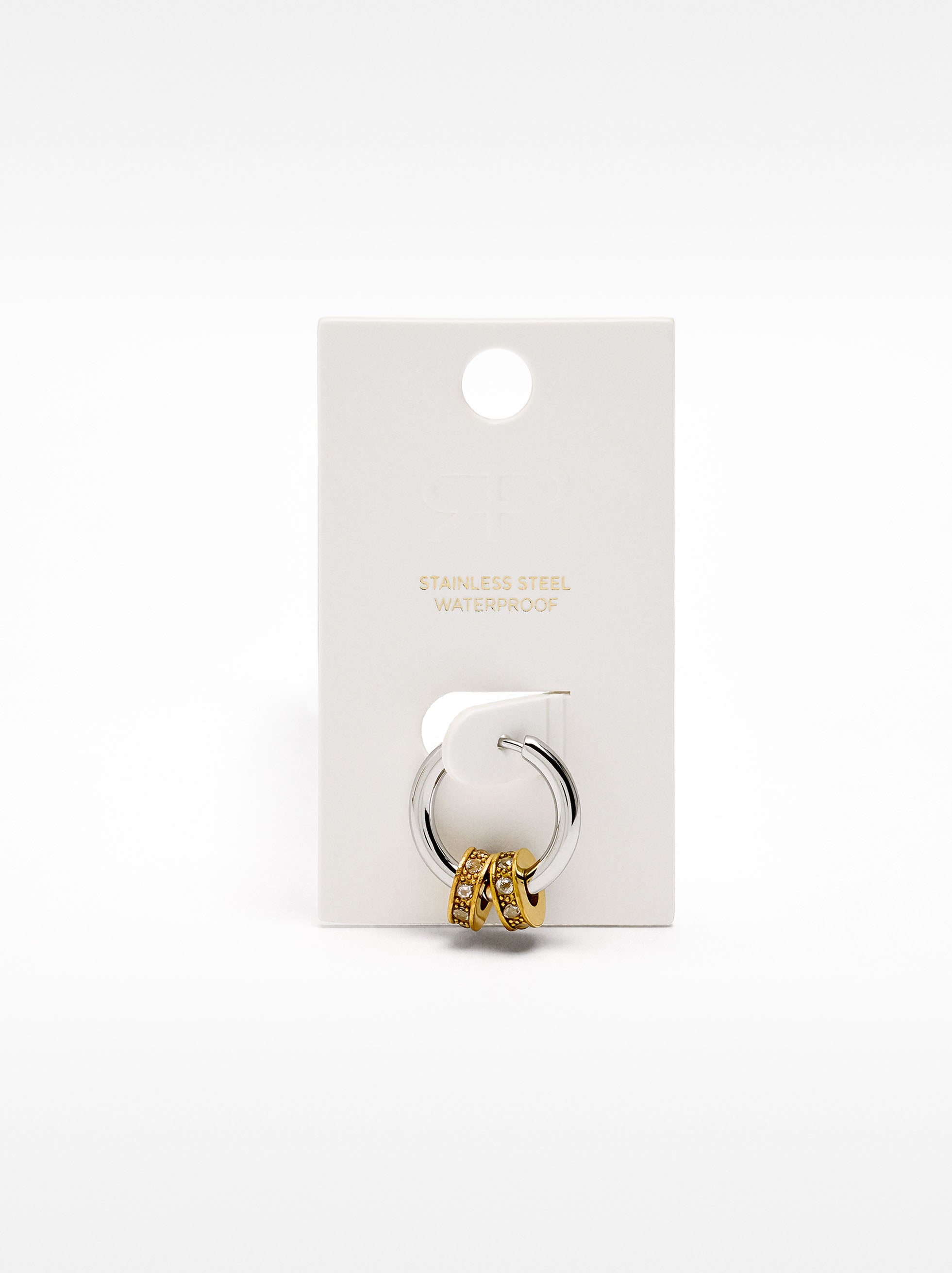 Aro Individual De Cristales - Acero Inoxidable