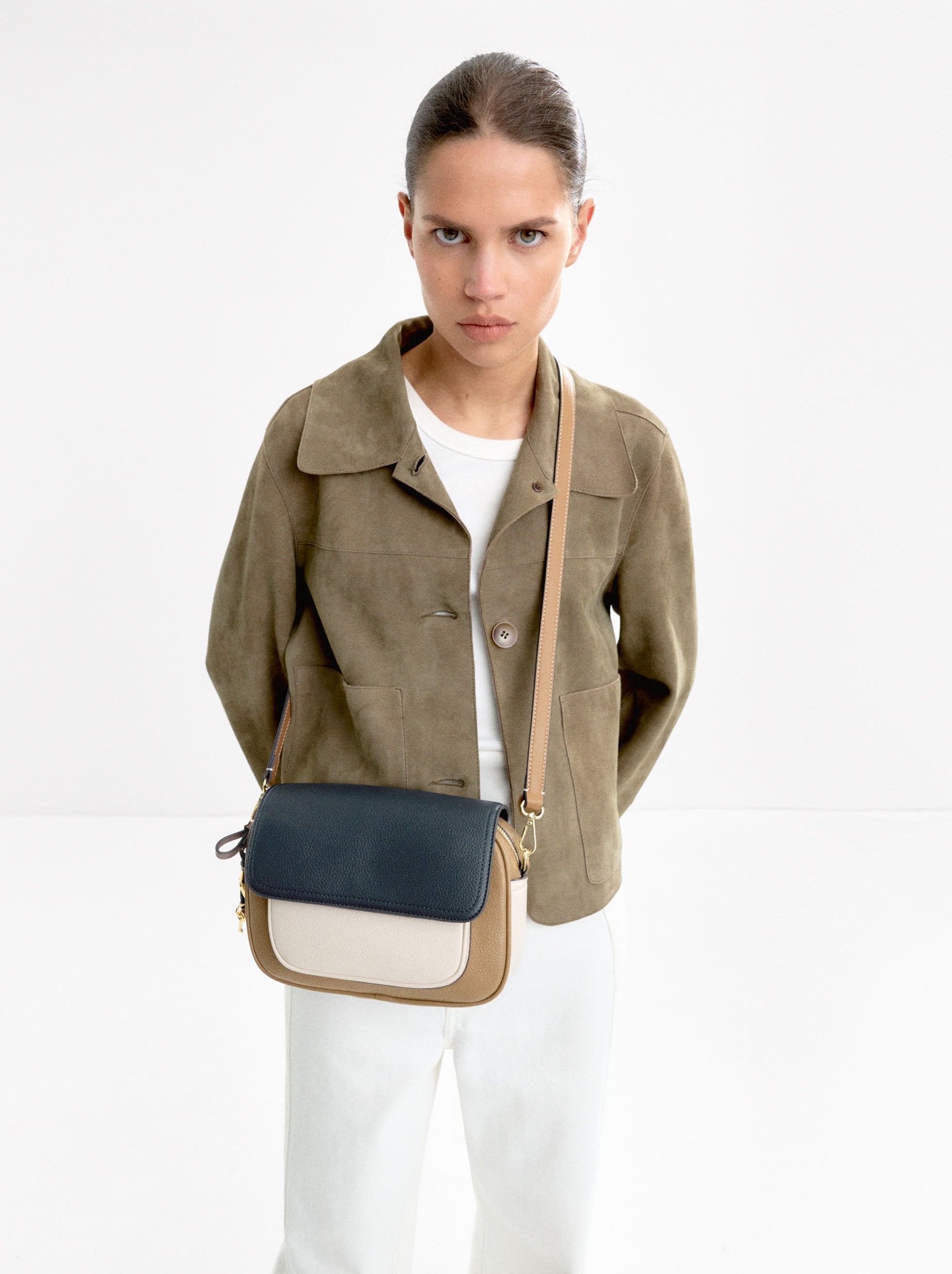 Cartera Bandolera Color Block