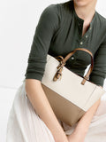 Cartera Tote Color Block