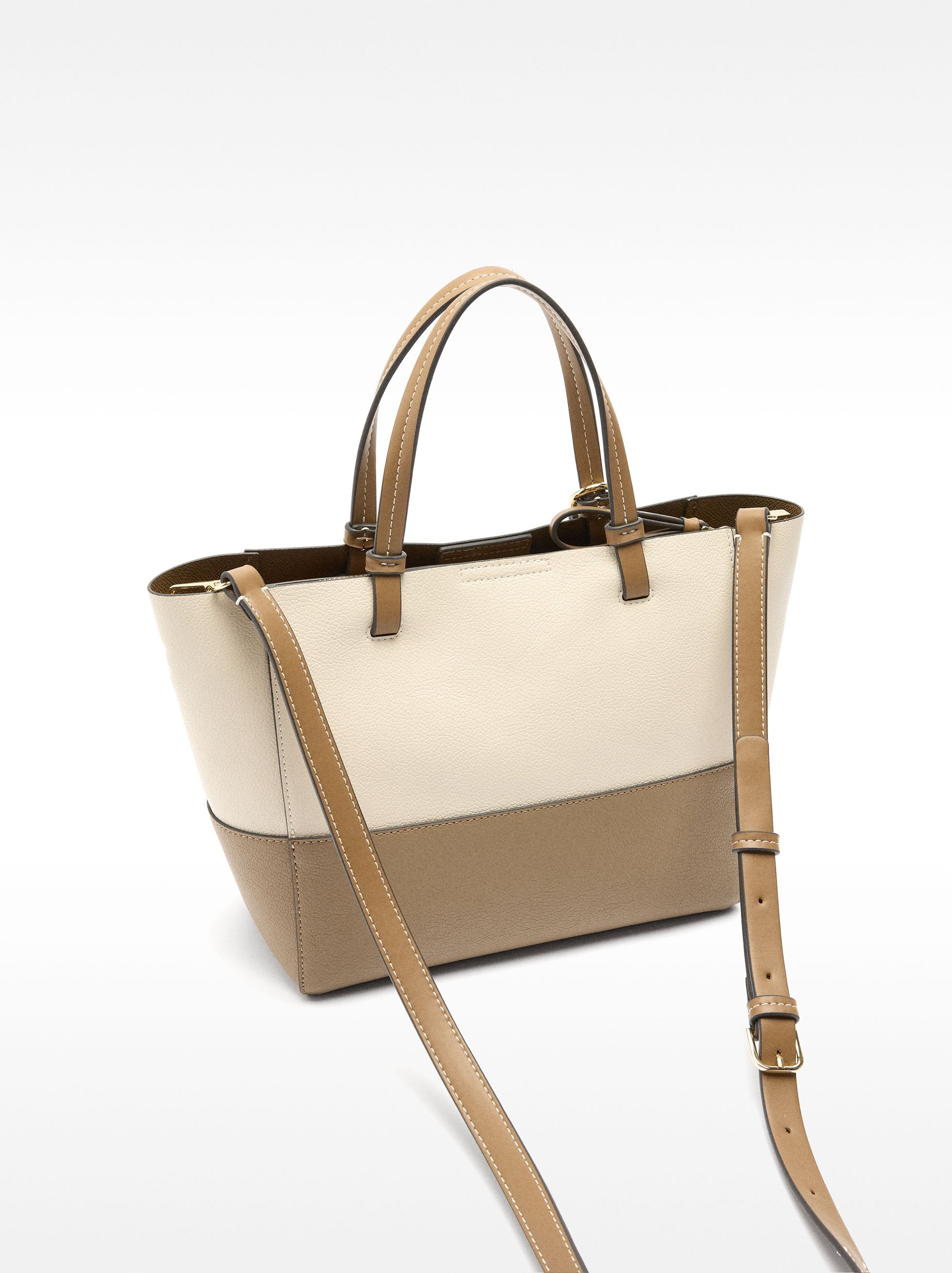 Cartera Tote Color Block