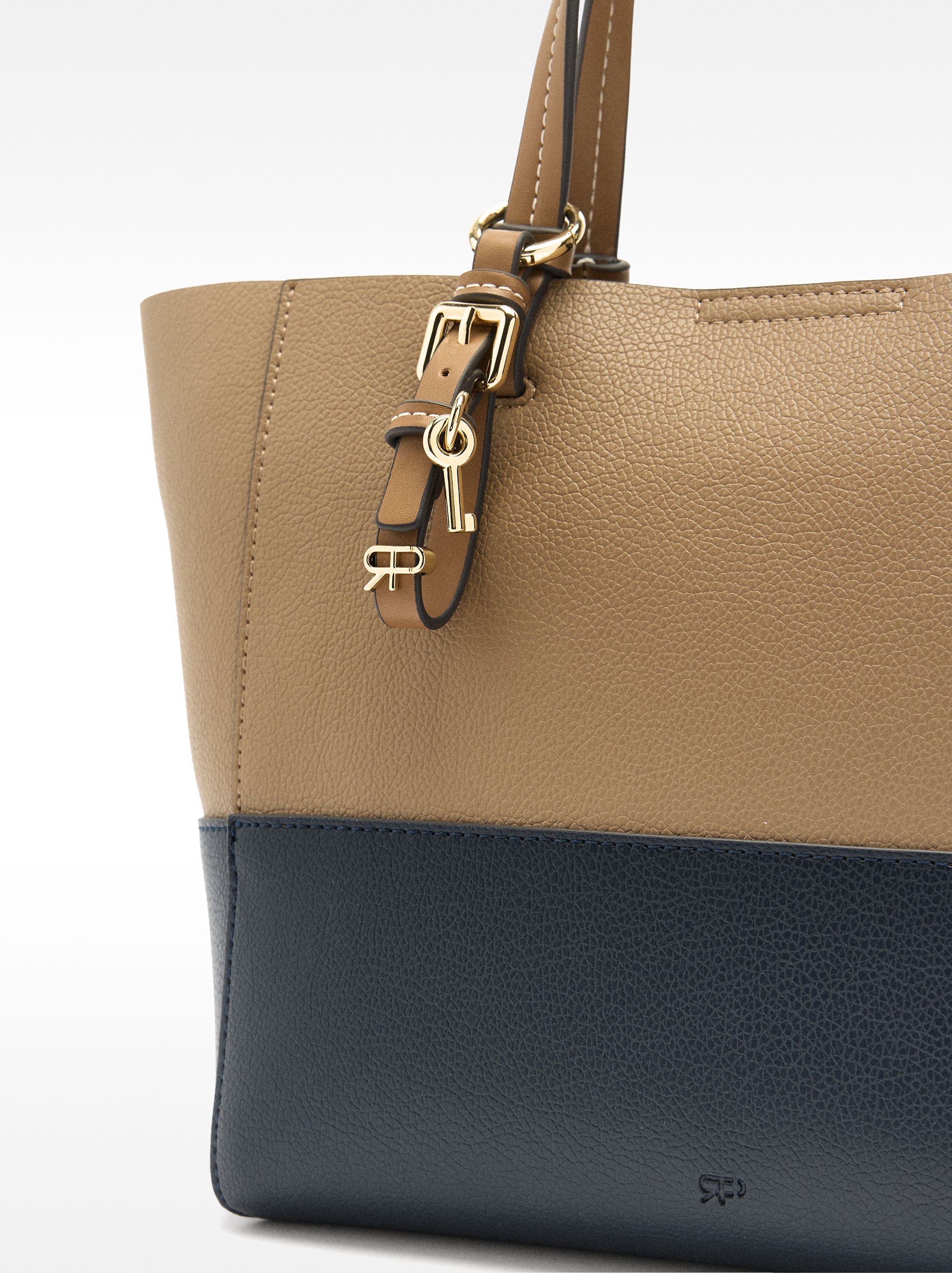 Cartera Tote Color Block
