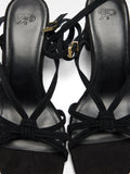 Sandalias De Piel Con Tiras
