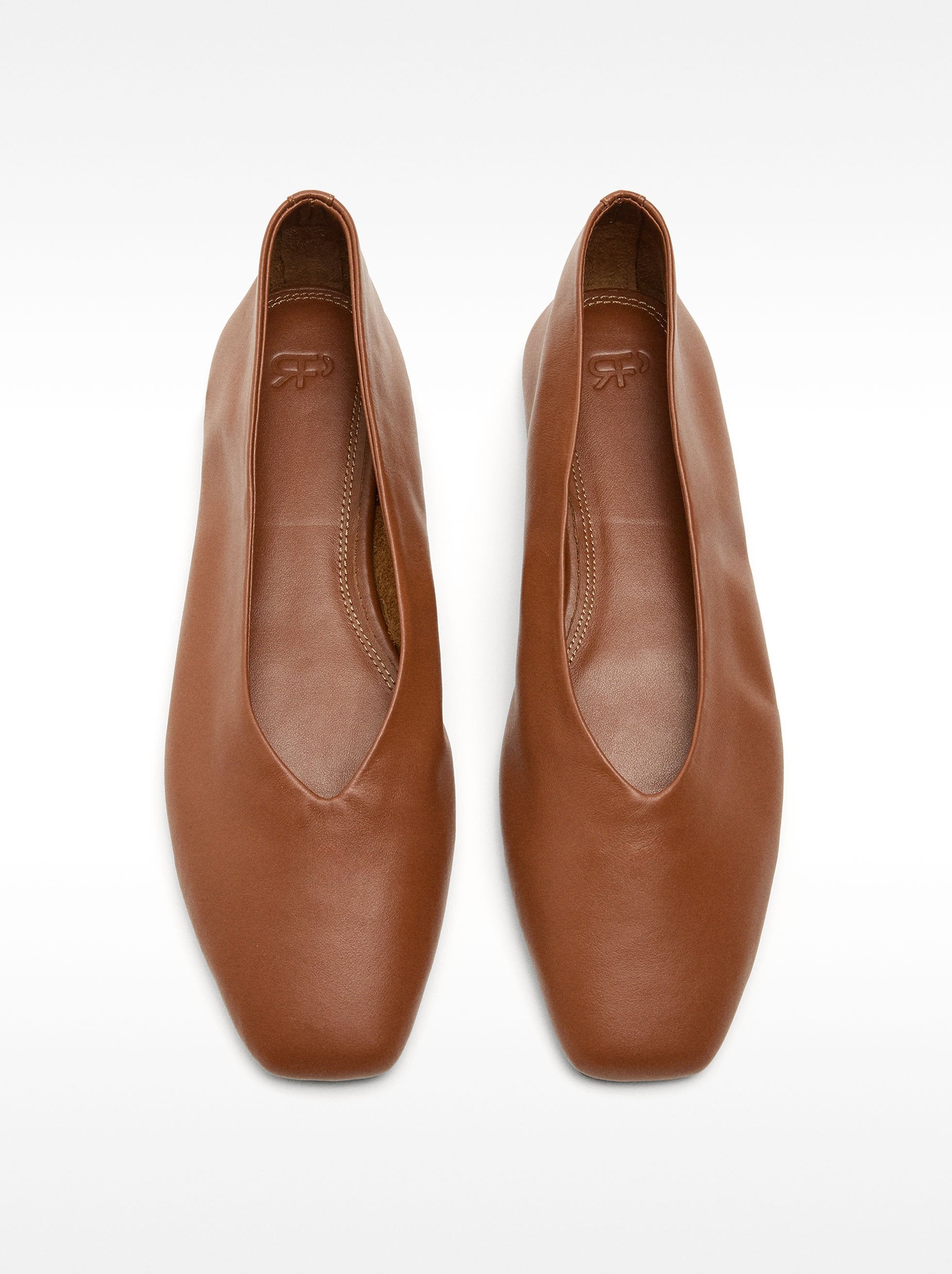Bailarinas De Cuero Lisas