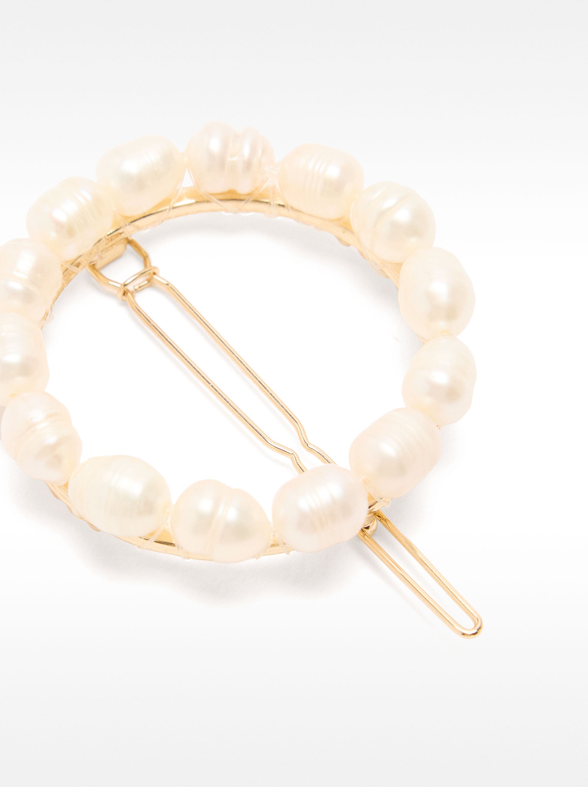 Ganchito Para El Pelo Con Perlas