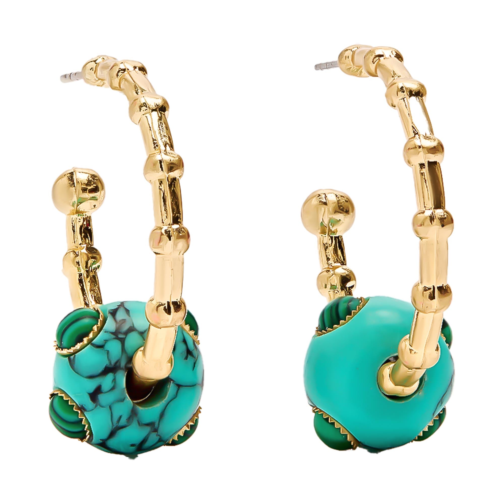 Aros Con Piedra