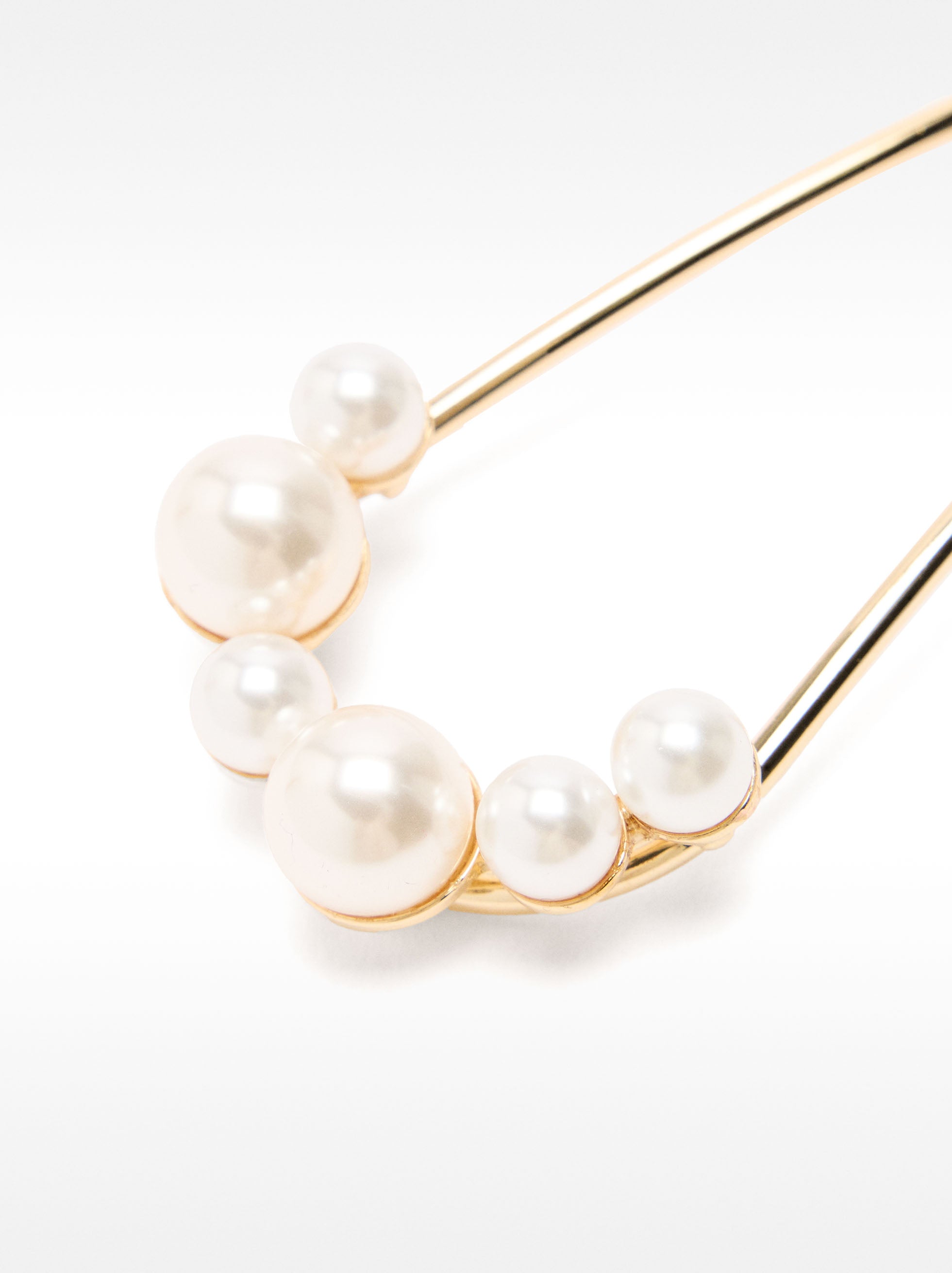 Ganchito para pelo De Pelo Con Perlas