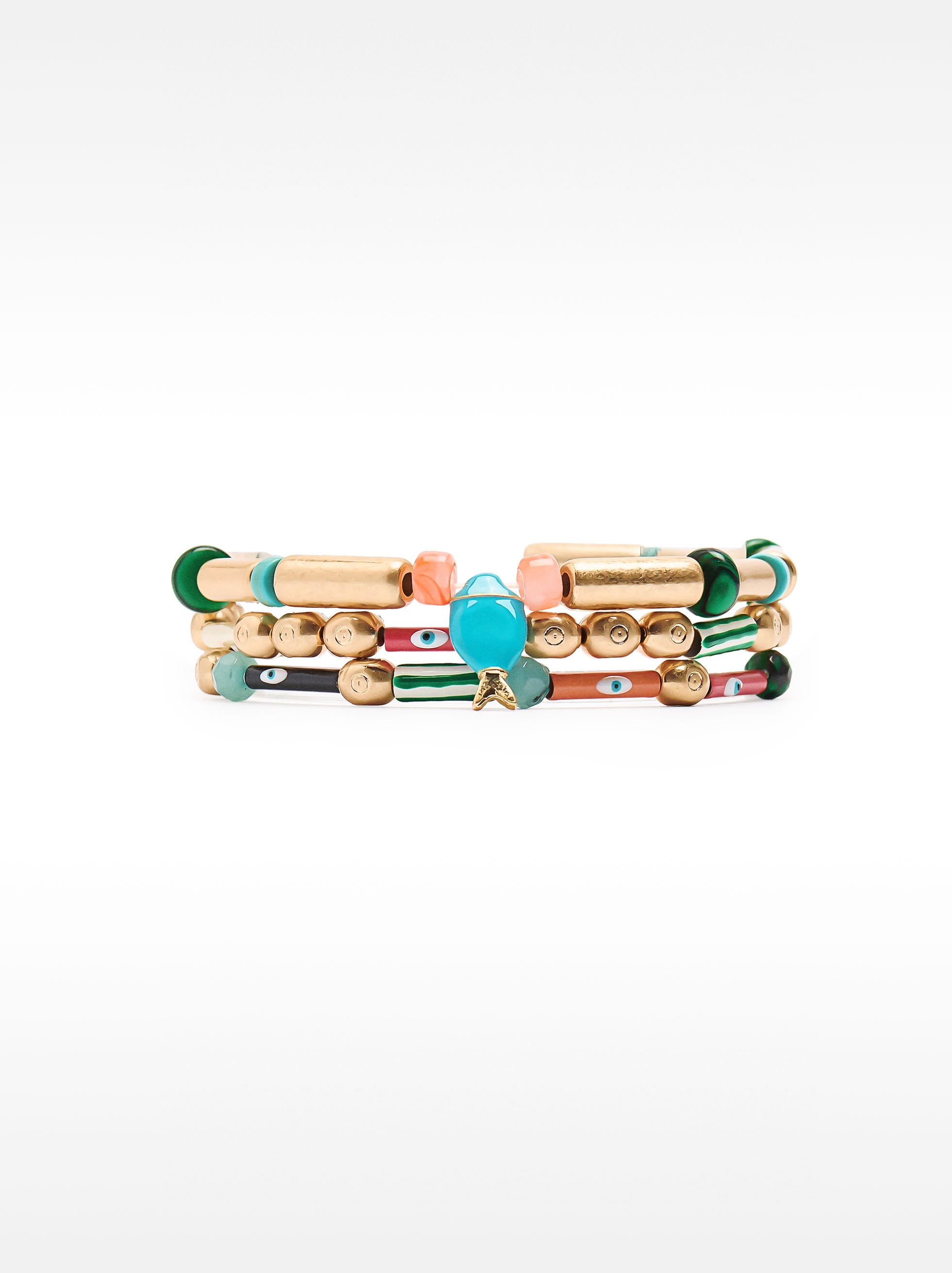 Set De Pulseras Elásticas De Peces