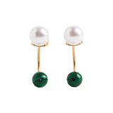 Pendientes De Arco Con Piedra