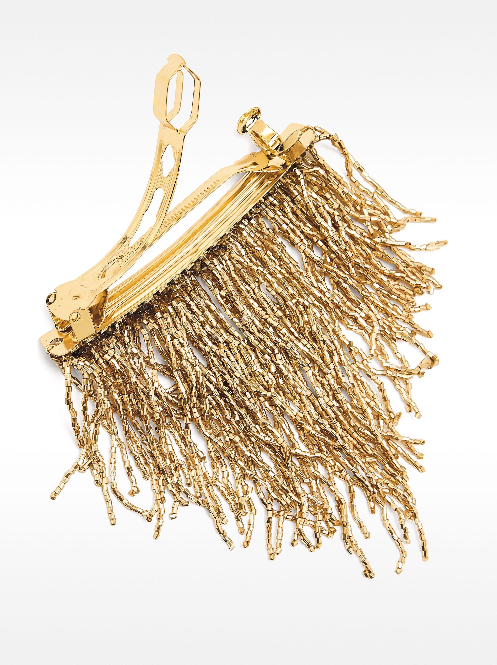 Ganchito De Pelo Con Flecos