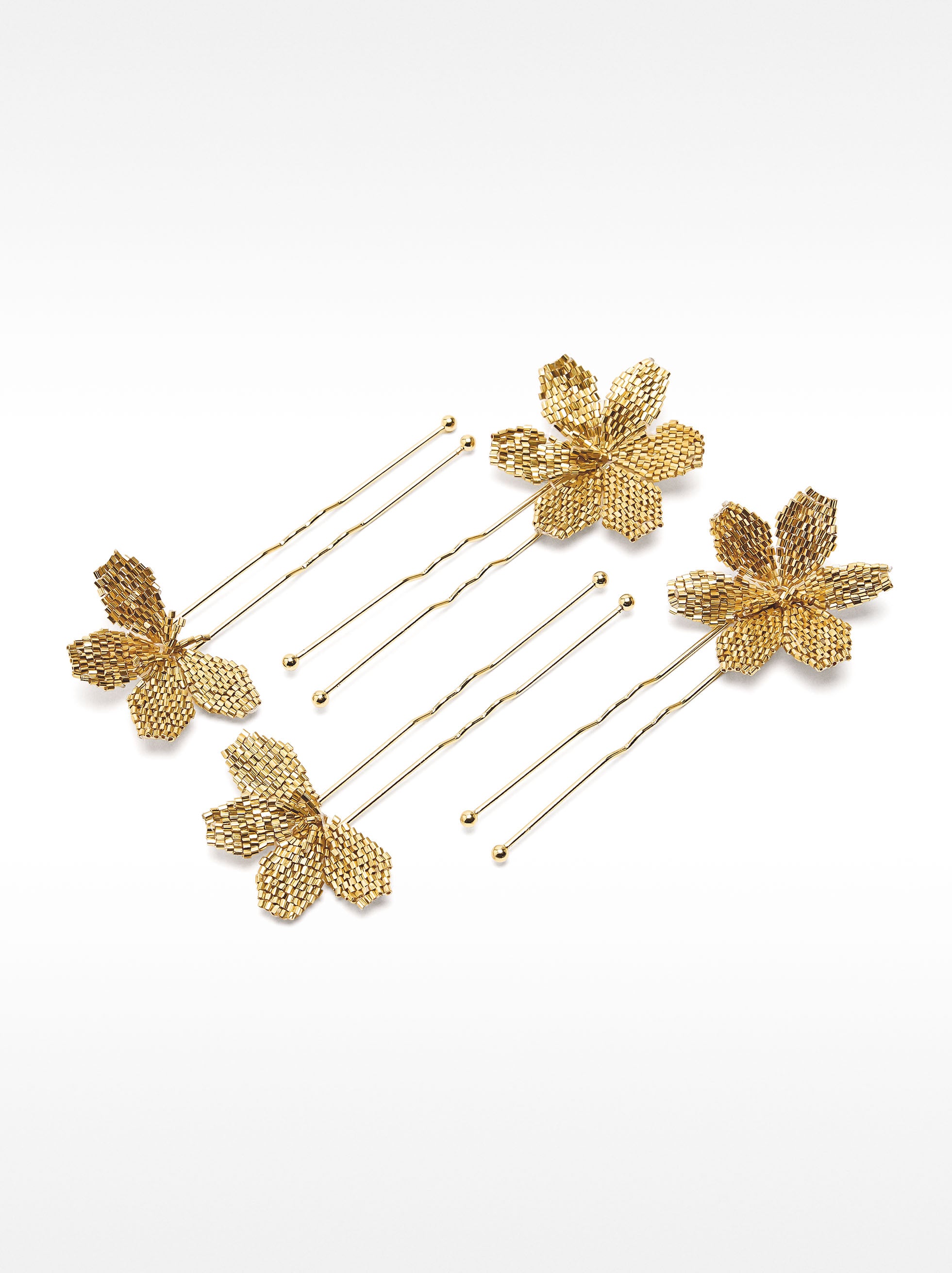 Conjunto De Horquillas Para El Pelo Flores