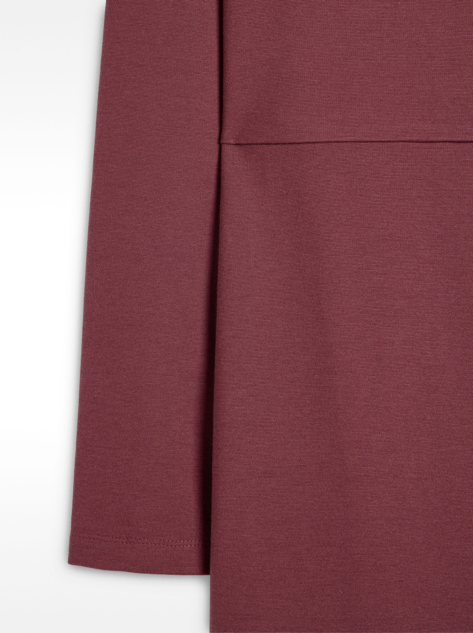 Vestido Midi De Manga Larga