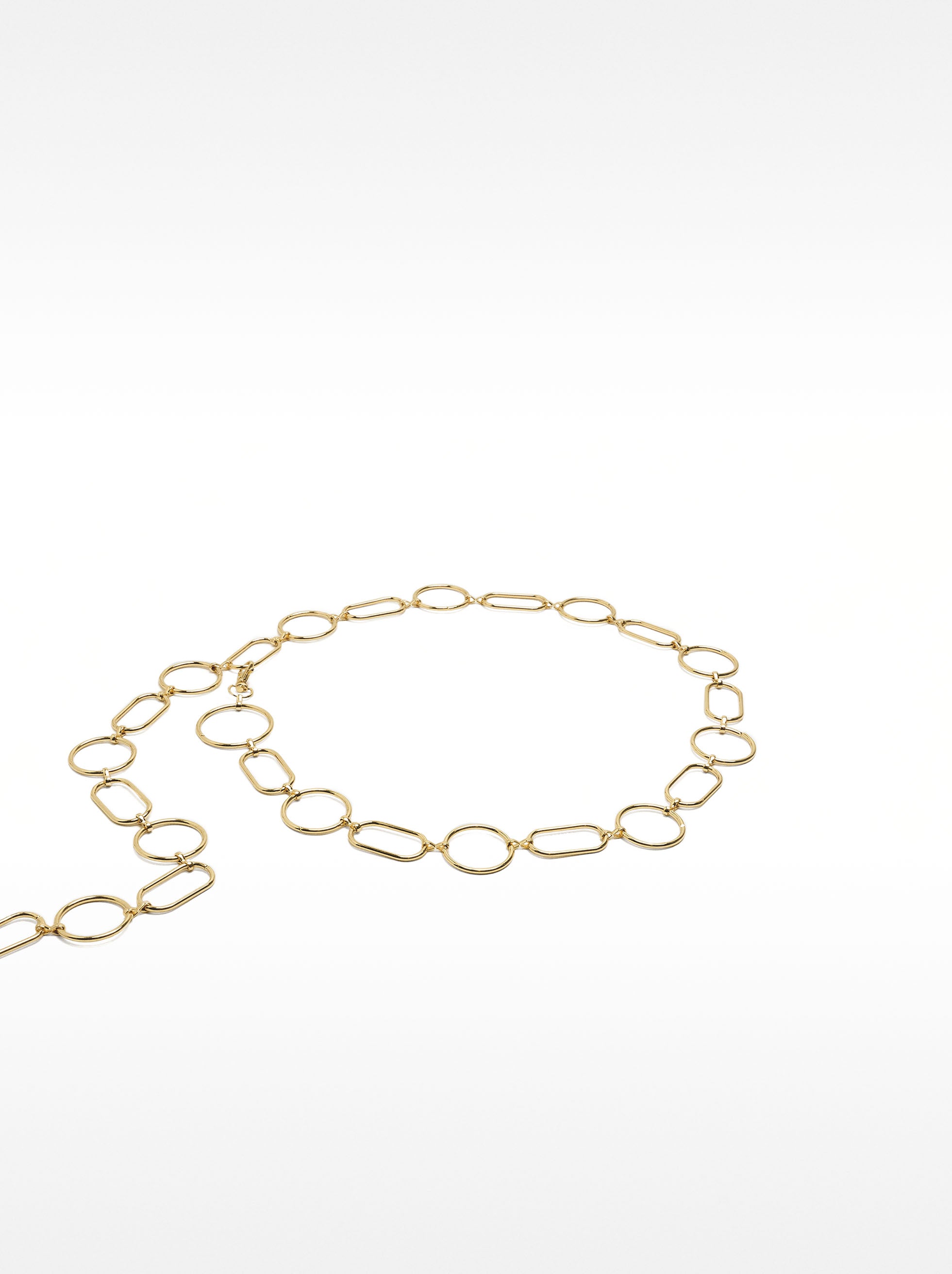 Cinturón Con Eslabones Metálicos